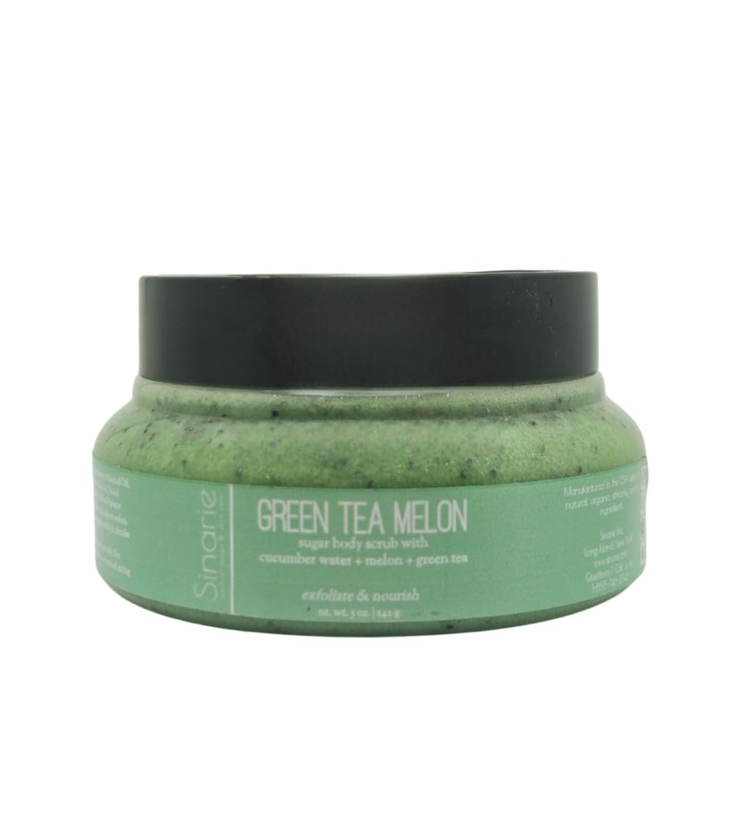 Exfoliating Sugar Scrub for Body Hydrating Moisturizing Body Polish with Natural Oils Gentle Spa Skincare for Smooth Glowing Skin (5 oz. Green Tea Melon (Green Tea Cucumber Water & Melon)) Green Tea Melon (Green Tea  - Buy Online on GoSupps.com