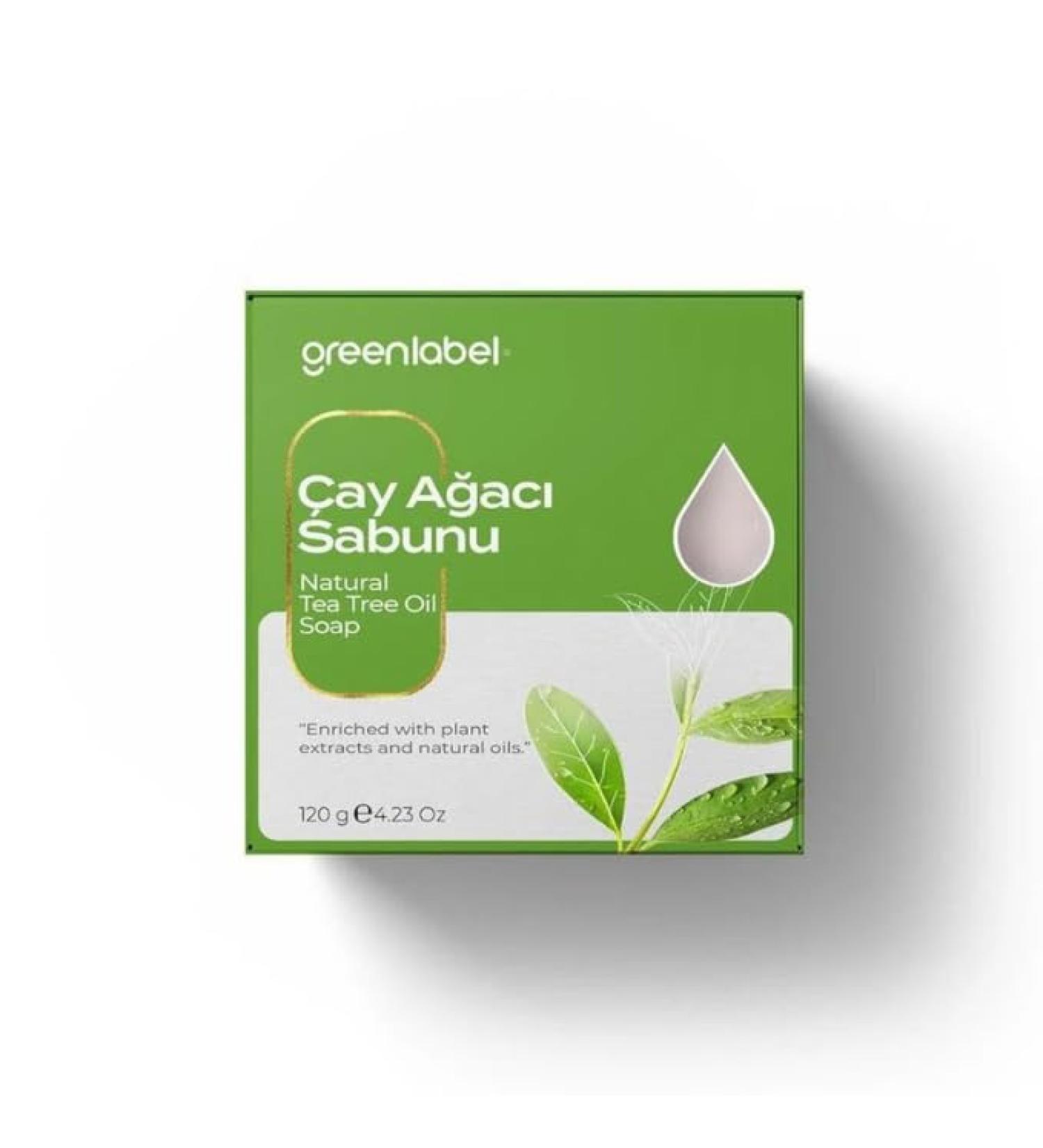 Natural Tea Tree Soap for Acne Relief | Anti-Acne Formula | 120g - International Shipping Available - Buy Online on GoSupps.com