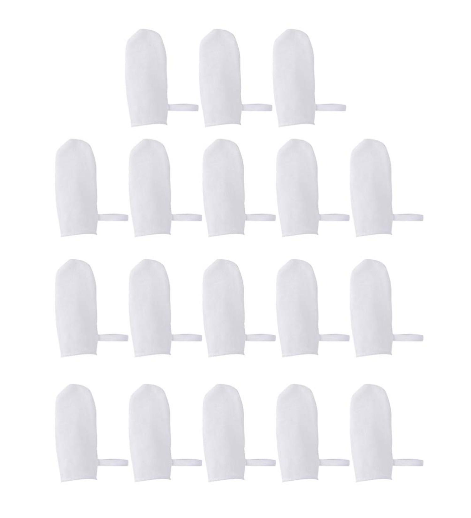 Healifty Baby Wipes & Disposable Toothbrush Set - 18Pcs | Newborn Gum & Teeth Cleaner for Infant | Oral Care Kit for Baby Fingers | White Baby Mouth Cleaner - Buy Online on GoSupps.com