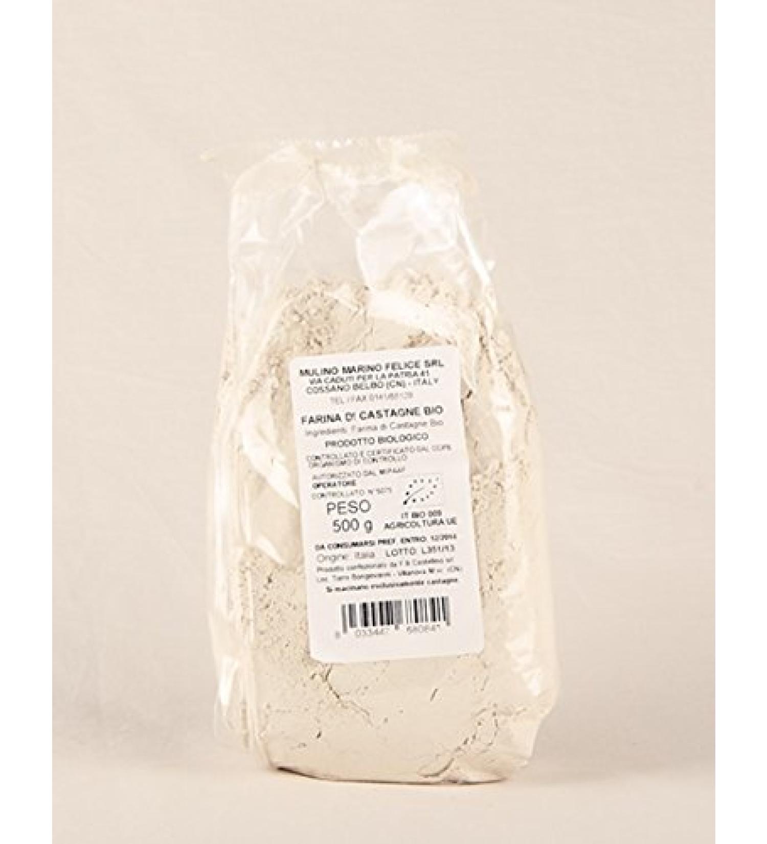 Organic Italian Chestnut Flour - Gluten Free - Artisan Italian