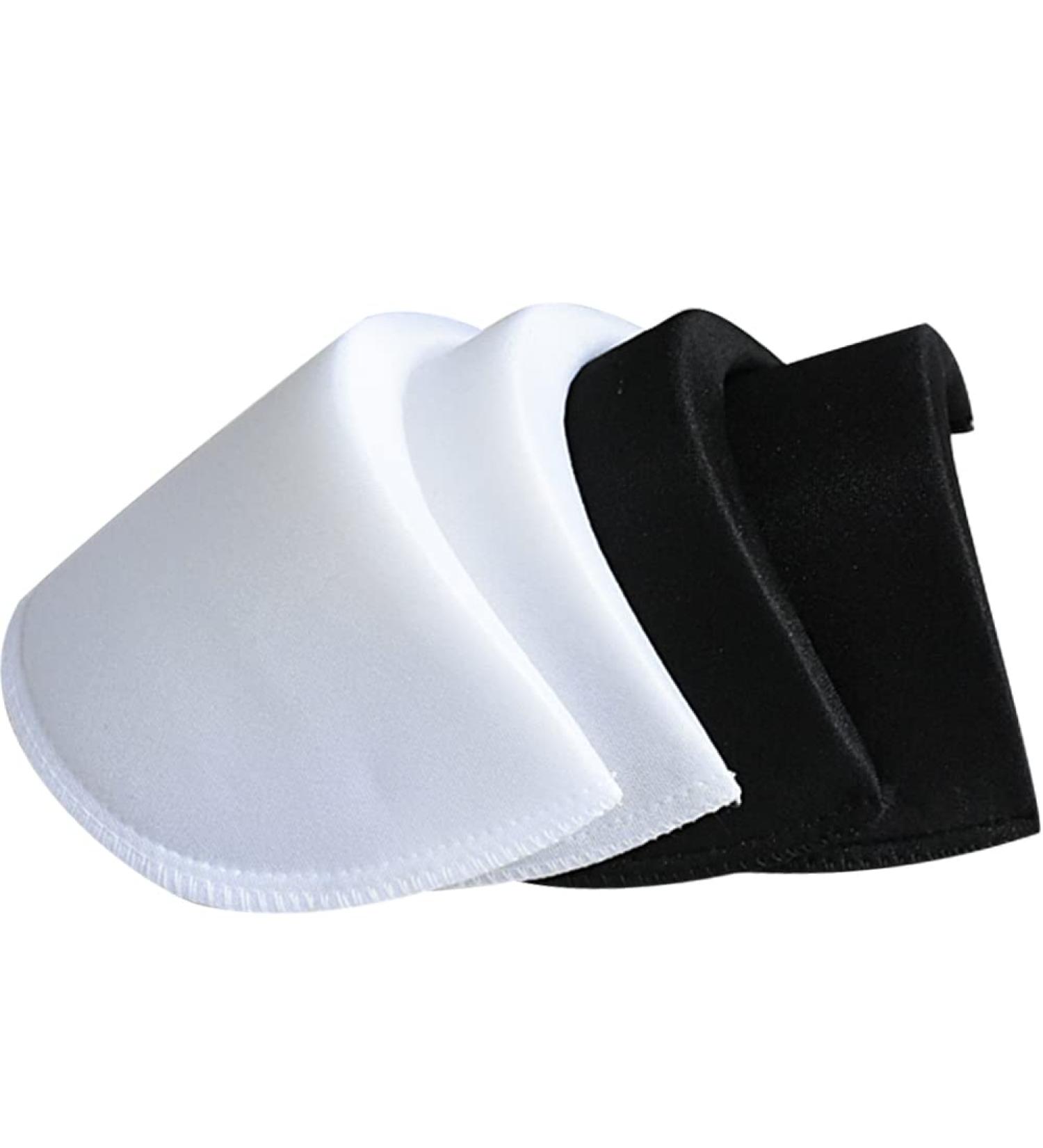 2cm Foam Shoulder Pads Set - Polyester Pads for Sewing - White & Black 2 Pairs - Buy Online on GoSupps.com
