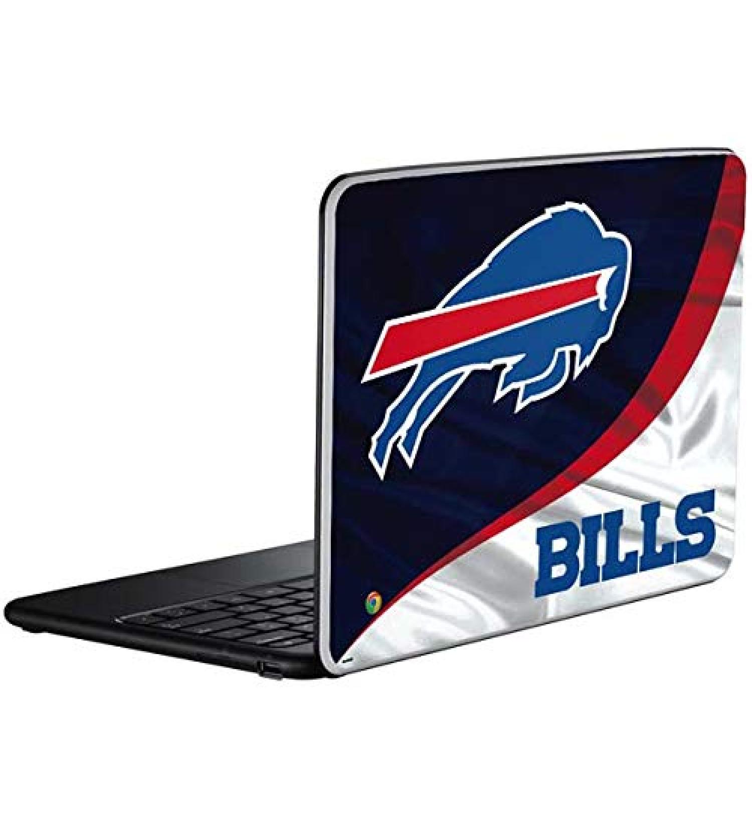 Skinit Decal Laptop Skin Compatible with Chromebook - Officially Licensed NFL Buffalo Bills Design