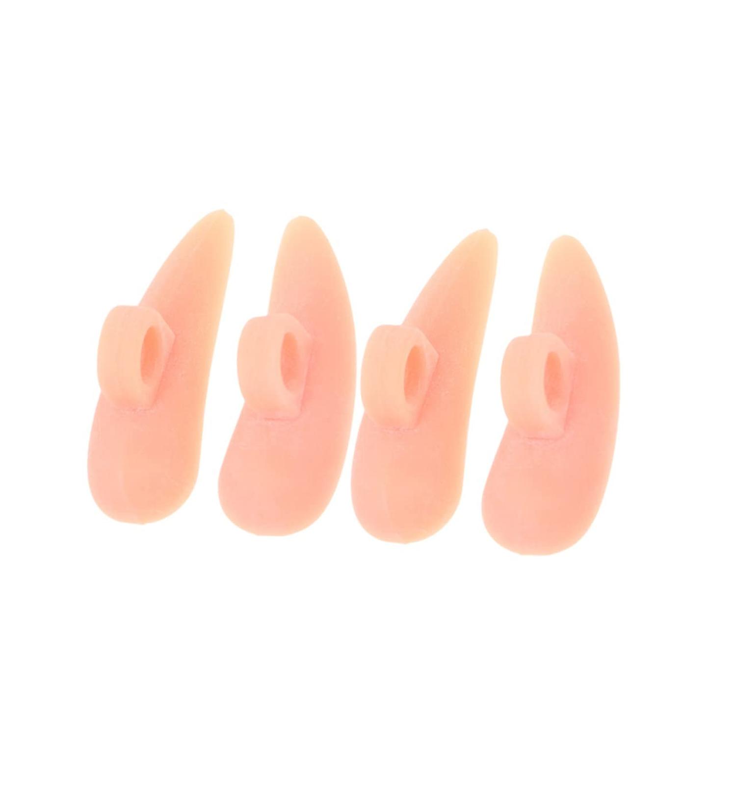 GLEAVI 4pcs Middle Toe Support Pads - Foot Protectors for Bunion Toe Spreaders & Valgus Correction - Buy Online on GoSupps.com