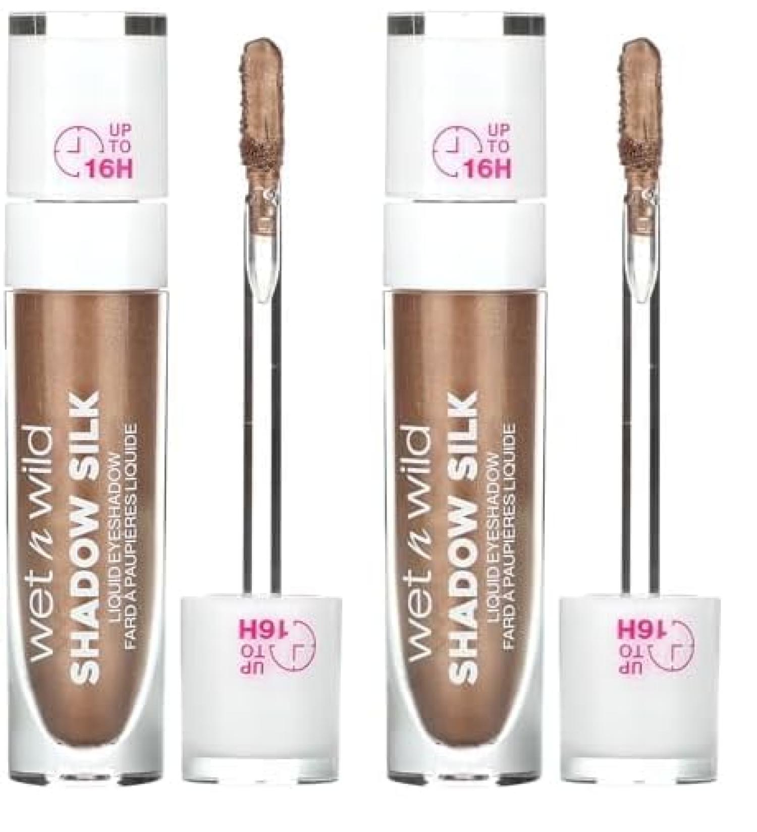 Buy Wet n Wild Shadow Silk Liquid Eyeshadow - Bronze Digger (Pack of 2) | 0.18 Fl Oz - International Shipping Available - Buy Online on GoSupps.com