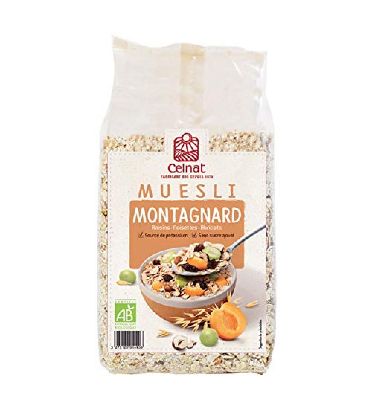 Celnat - Organic Mountain Muesli - 3Kg - Sold per unit - Buy Online on GoSupps.com