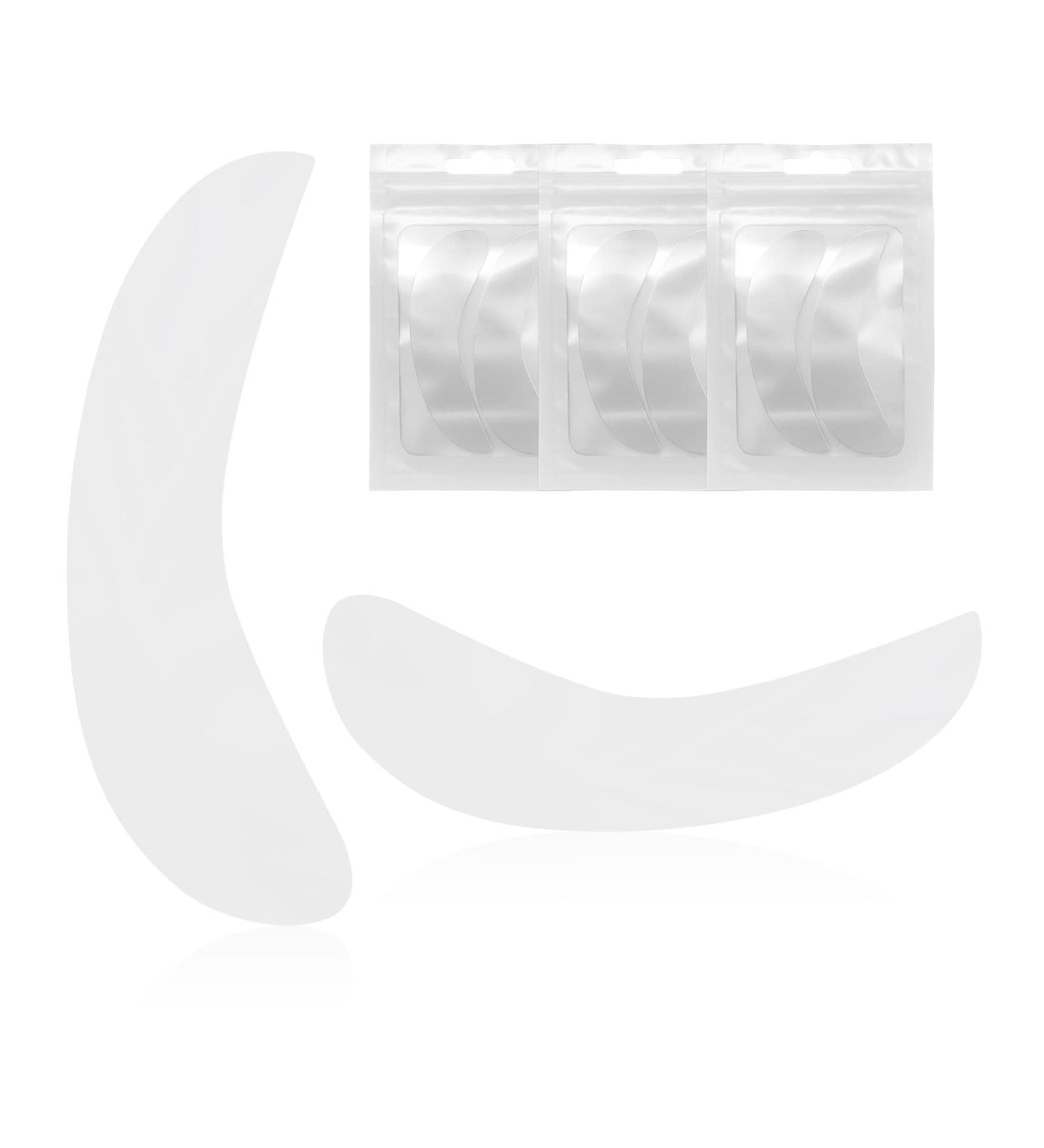 PERMANIA Lash Pads Eyelash Pads for Lash Extensions Eyelash Pads for Lash Lift Reusable Lash Pads Silicone Material for a Skin-Friendly Fit Cruelty-Free (White) - Buy Online on GoSupps.com