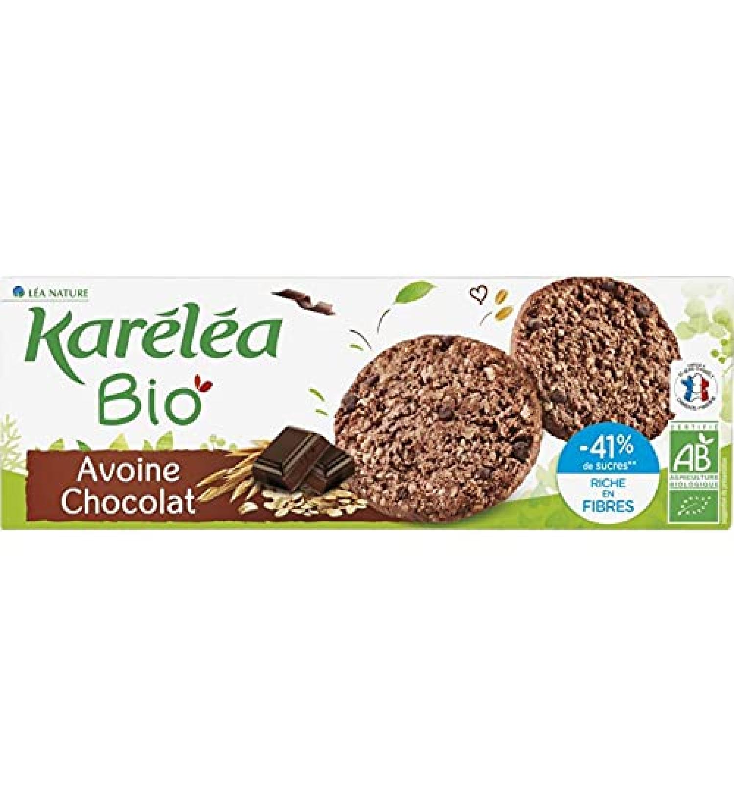 Karelea Biscuits organic sablés oat & chocolate