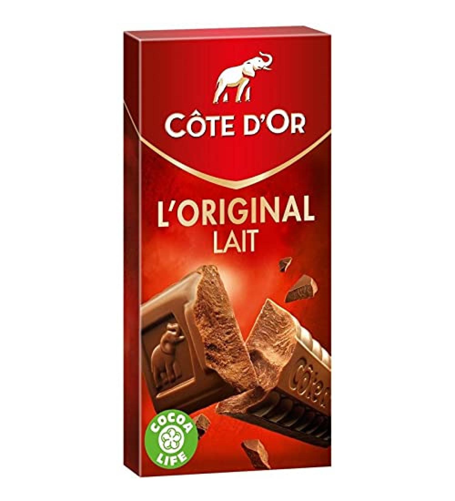 Côte d'Or L'Original Milk 200g (pack of 6)