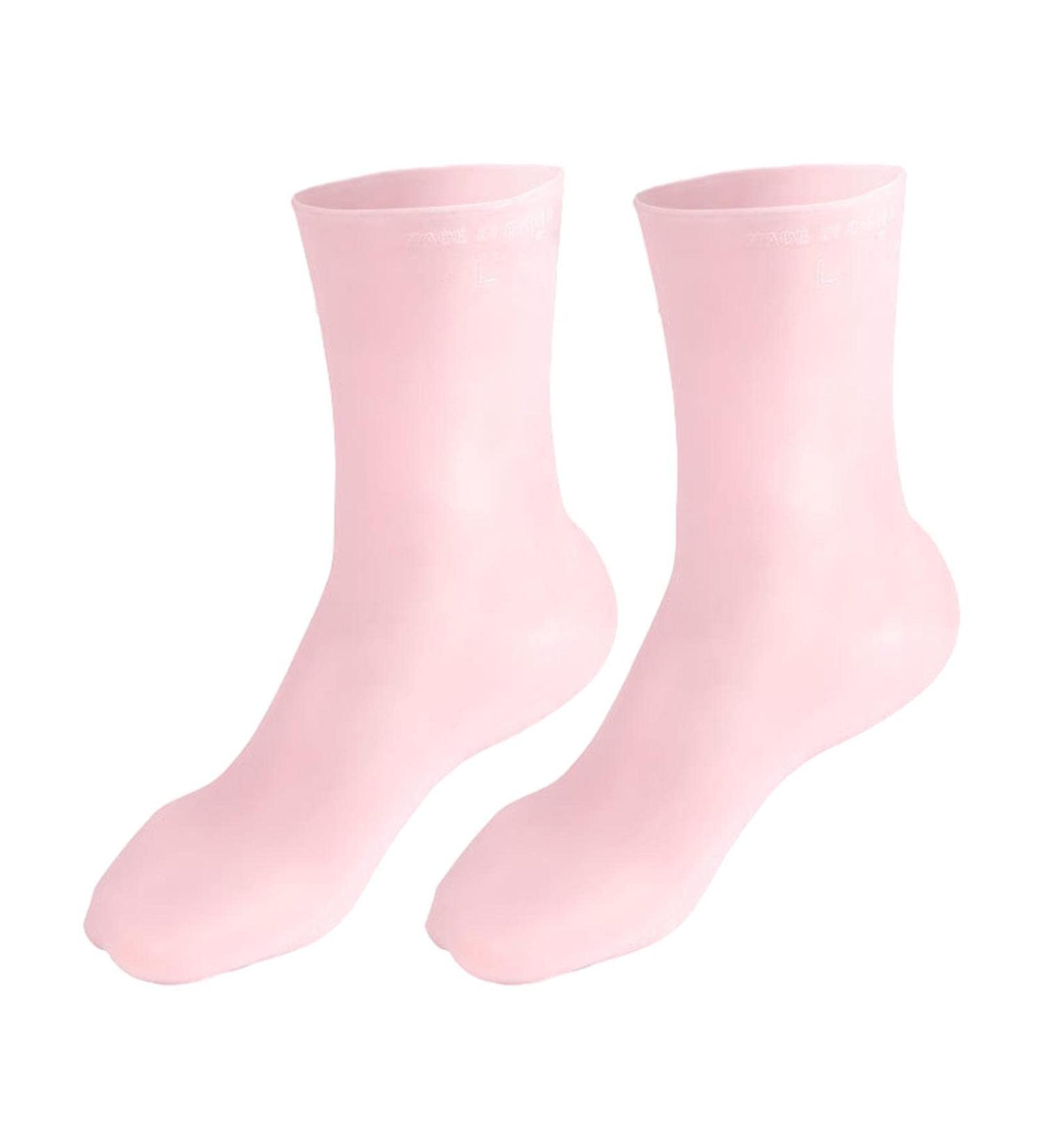 Socks Moisturizing Socks Washable Reusable Soft Gel Socks Deep Moisturizing Women Foot Spa Pedicure Socks Socks for Repairing Cracked Heel Dry Feet Softening Calluses Rough Skin(Size:S) - Buy Online on GoSupps.com