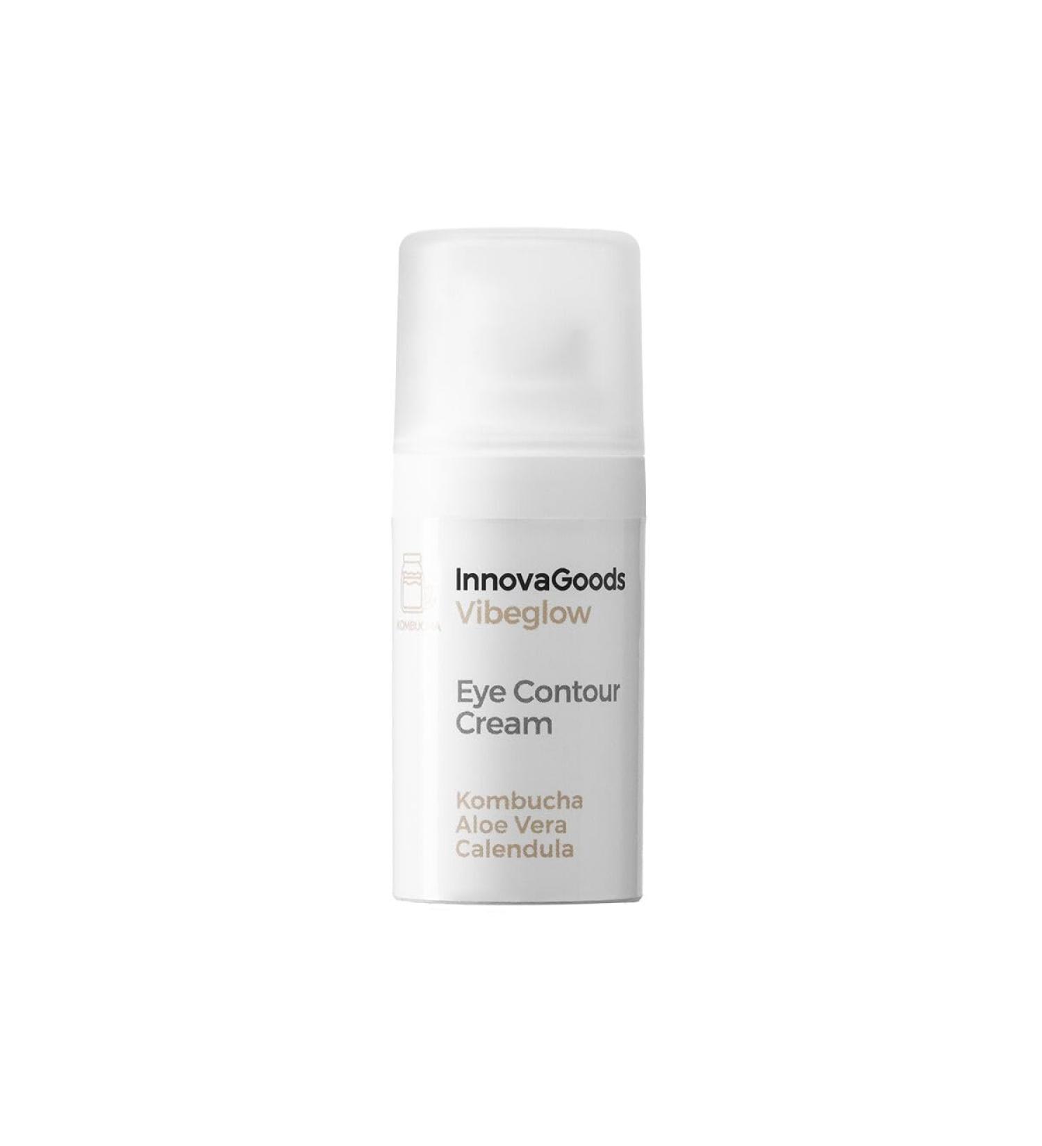 InnovaGoods Contour des yeux avec des ingr dients d'origine naturelle contour des yeux pr vient l'apparition de rides poches sous les yeux et cernes contour des yeux avec extrait de kombucha pour S rie Kombucha Contour des yeux 15 ml (Lot de 1) - Buy Online on GoSupps.com