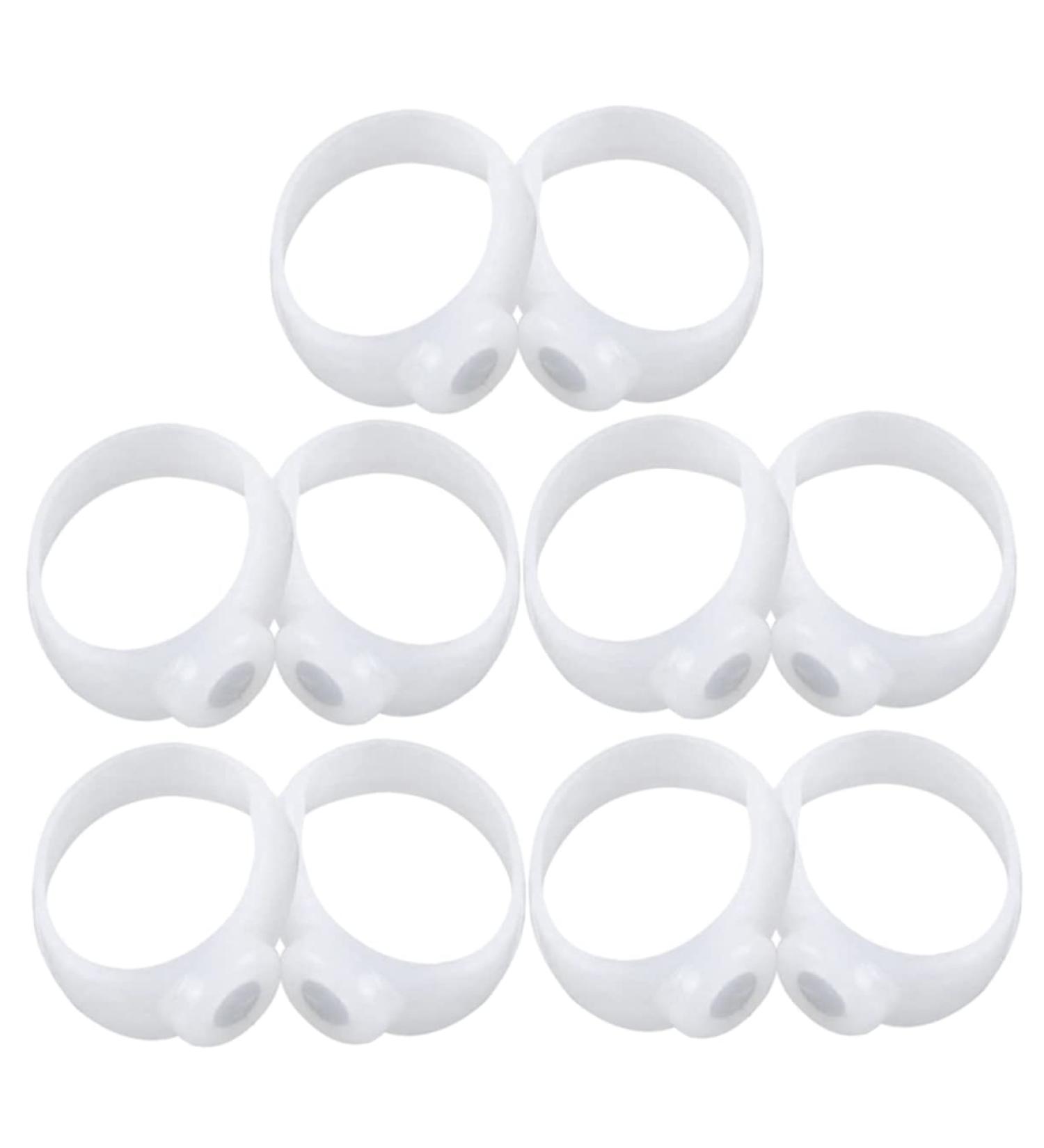 PLAFOPE 5 Pairs Slimming Silicone Toe Rings for Weight Loss | Magnetic Acupoint Covers for Home Use - Buy Online on GoSupps.com