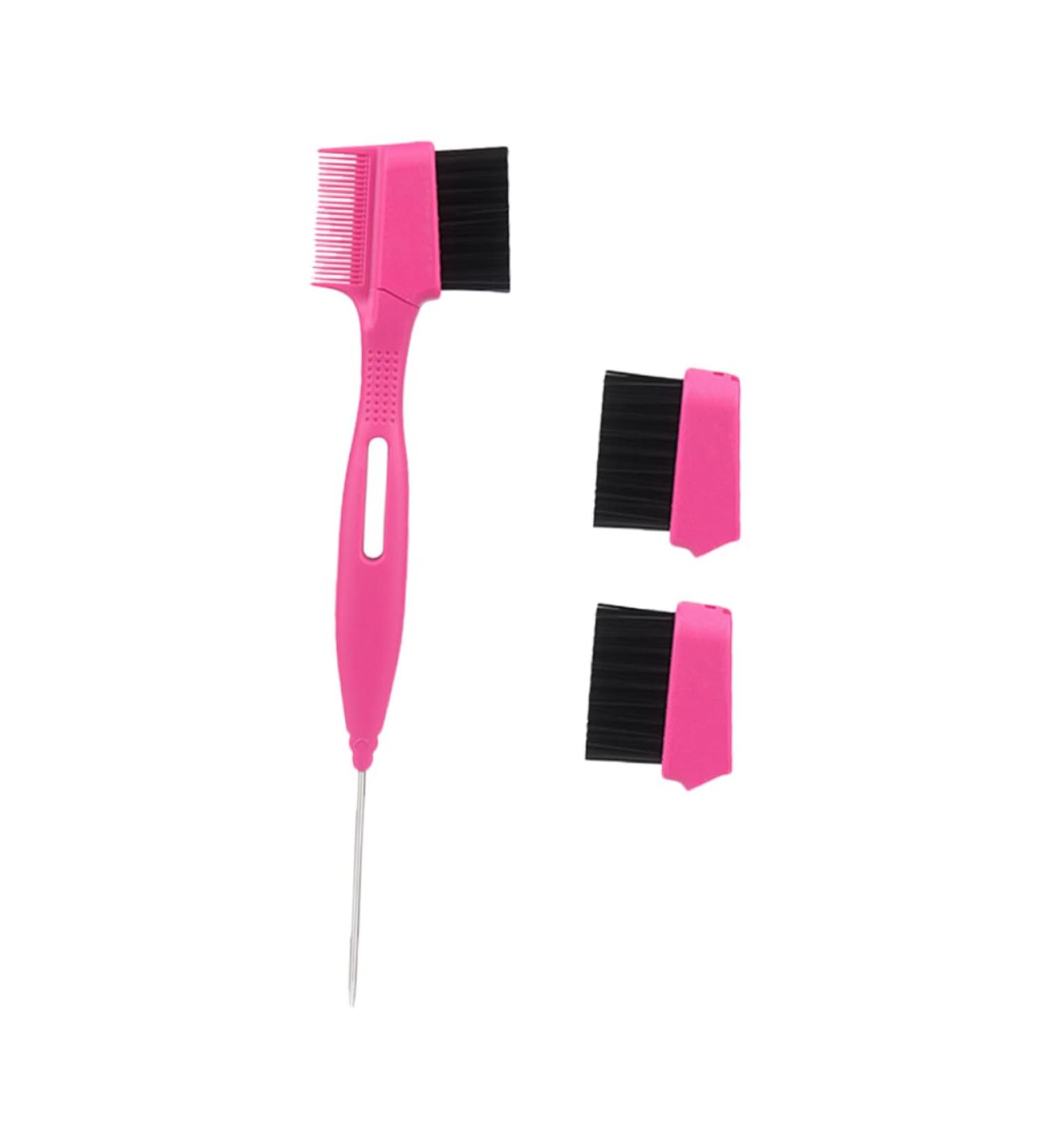 Premium Steel Needle Eyebrow Brush & Eyelash Styler Set - International Shipping Available - Buy Online on GoSupps.com