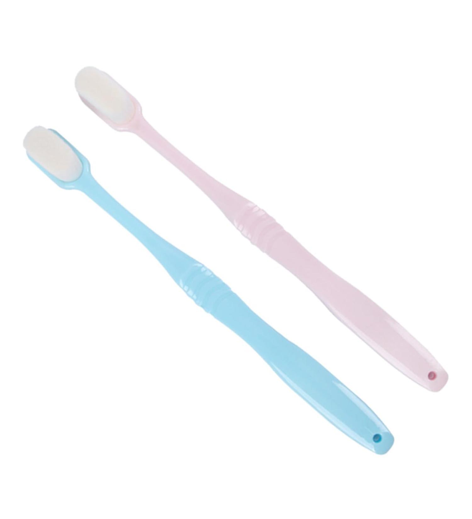 Buy PartyKindom Manual Toothbrush Set - 2pcs Adult Natural Dental Floss Handle for Pregnant Women | Eco-Friendly Oral Care - Buy Online on GoSupps.com