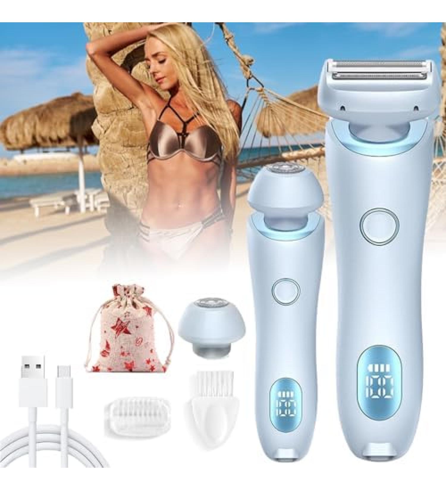 Luna Brazilian Shaver Modira Shaver Modira Mermaid Shaver Gleam Pro 3.0 Shaver For Women By Women Modira The Smooth Shave Pro 2 In 1 Electric Shaver Razors For Women (Blue) - Buy Online on GoSupps.com