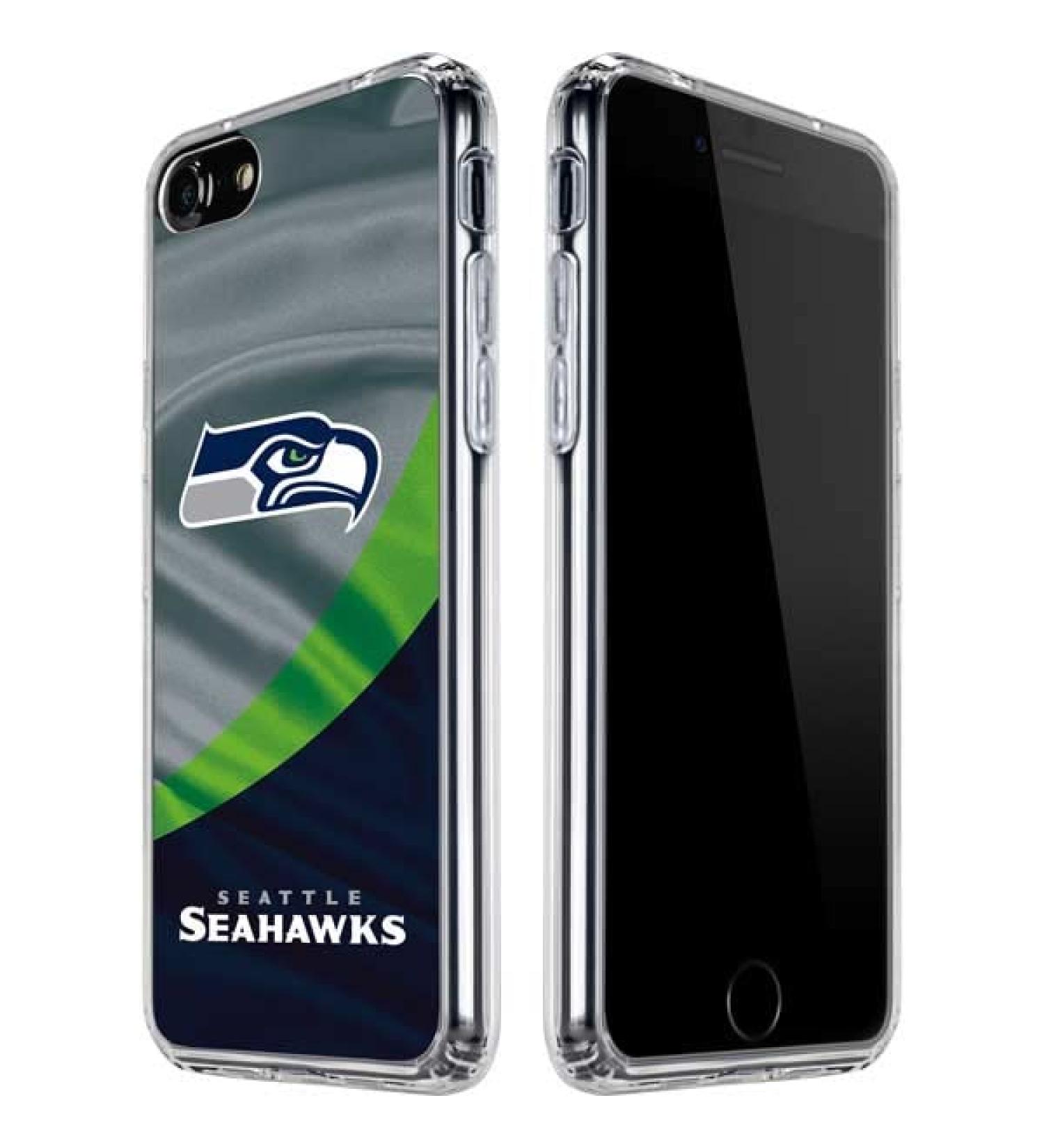 Seattle Seahawks iPhone SE Clear Case | Officially Licensed NFL Design - Buy Online on GoSupps.com