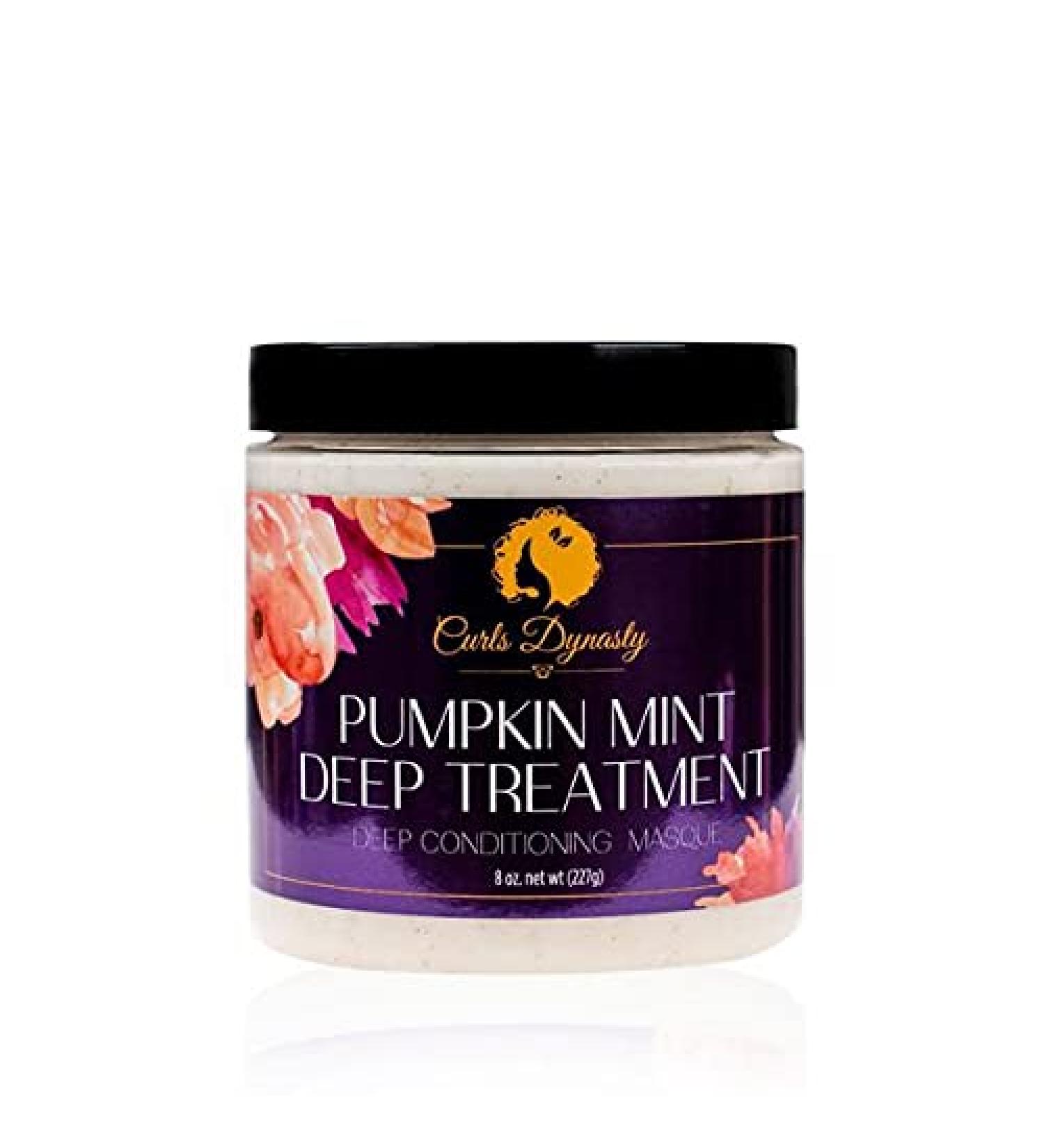 Curls Dynasty Pumpkin Mint Deep Treatment Masque - Moisturizing Hair Mask for Curly Hair - Buy Online on GoSupps.com