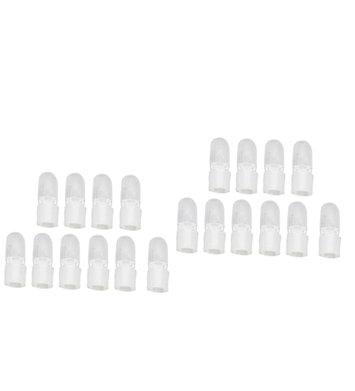Healeved 20 Pcs Nail Clip Cap Polish Shield Nail Protector Snoods for Women Hair Nail Art Tools Orange Cheer Bow Nail Art Tips Manicure Cover Nail Art Diy Tools Manicure Tools Manicure Set mediumx2pcs As Shownx2pcs - Buy Online on GoSupps.com