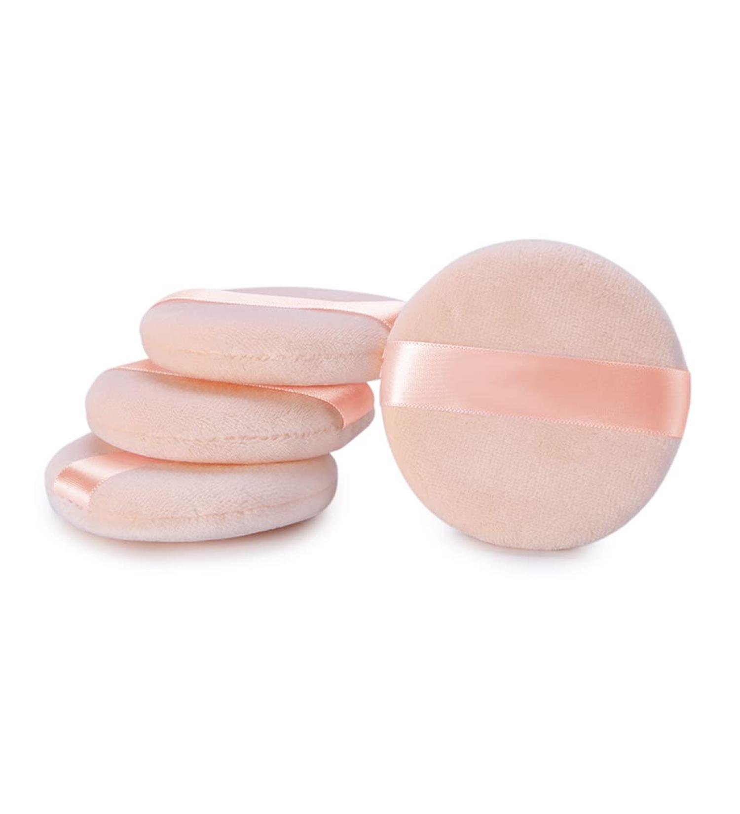 LIUJZZJ Makeup Sponge Powder Puff - 4 Pack | Ultra Soft 2.75 Inch Beauty Blender for Flawless Application | International Shipping Available - Buy Online on GoSupps.com