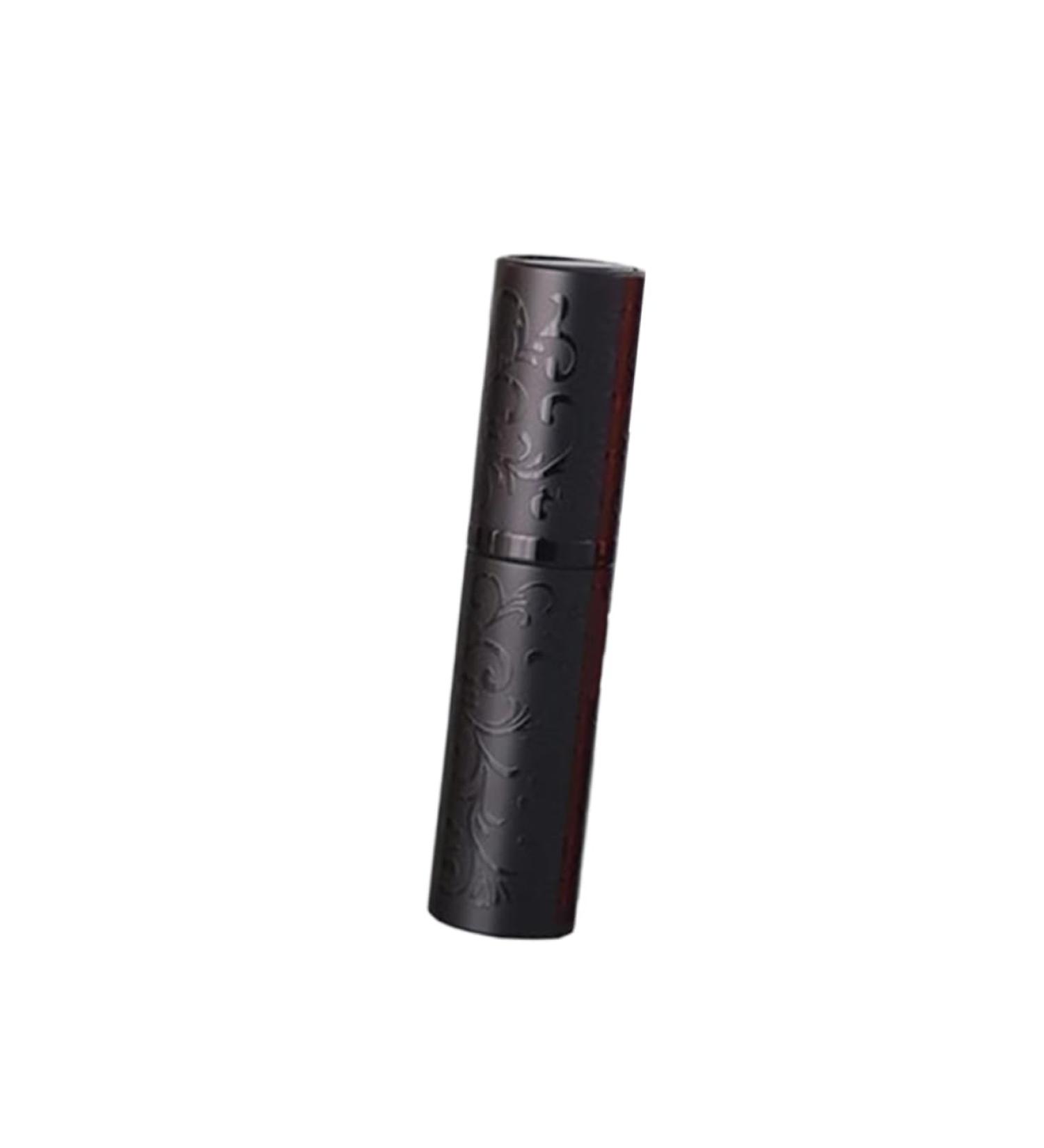 Angoily Travel Small Spray Bottle - 10.3cm Glass Container | Black | Perfect for Travel & Skincare - Buy Online on GoSupps.com