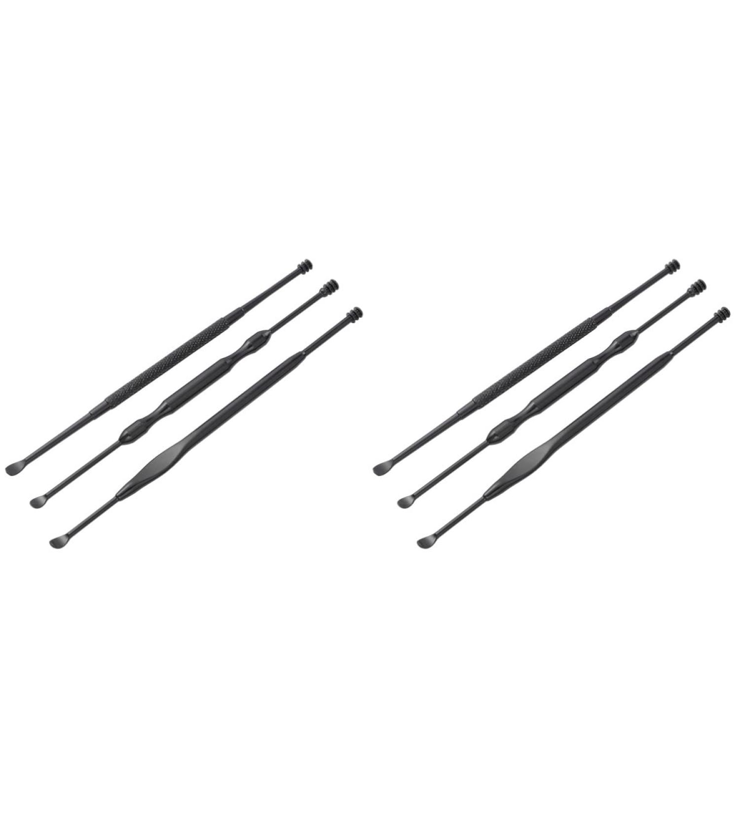 DOITOOL Ear Pick Set - 6 Pcs Stainless Steel Earwax Removal Tools for Safe and Effective Cleaning - Buy Online on GoSupps.com