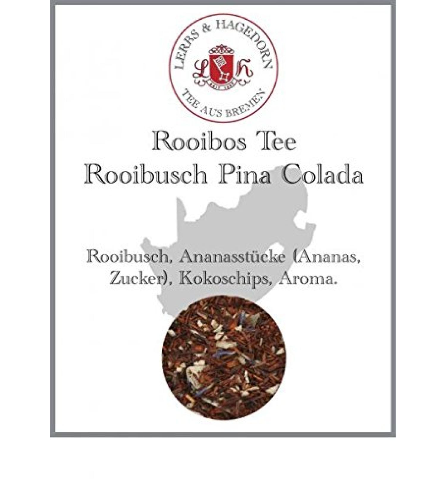  Lerbs & Hagedorn Rooibos Th Rooibusch Pina Colada 1 kg - Buy Online on GoSupps.com