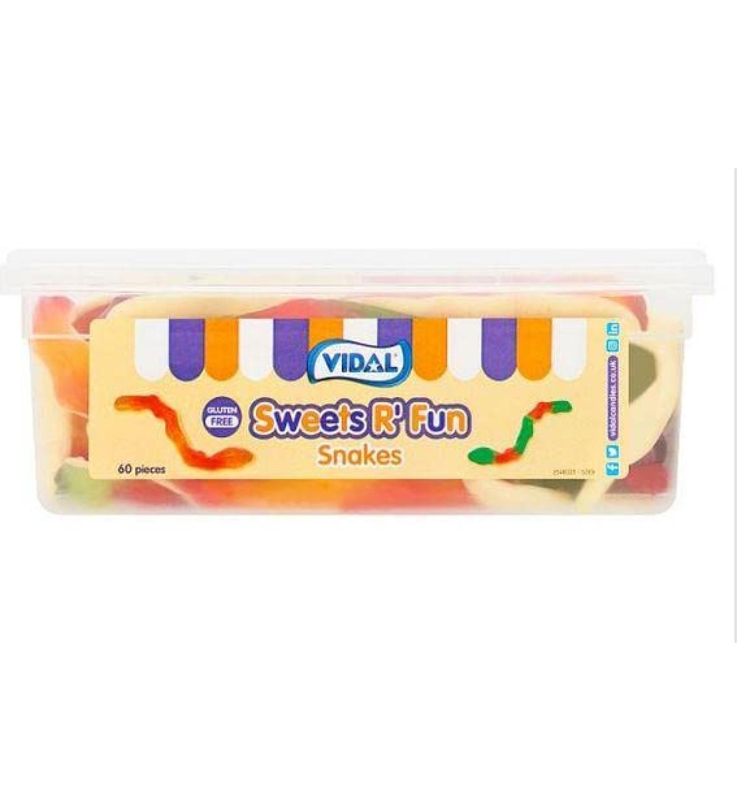 Vidal Sweets R' Fun Snakes 720g