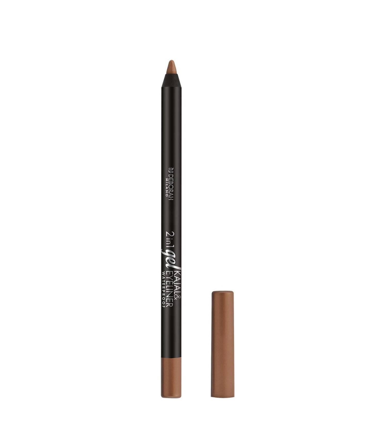 Deborah Milano 2In1 Gel Kajal and Eyeliner Bronze 14g