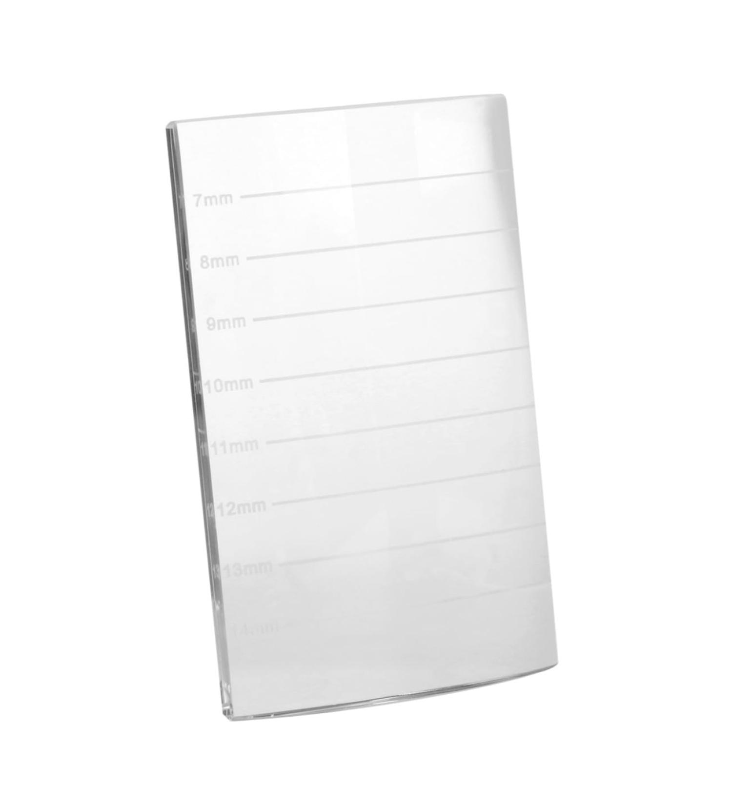 BESTYASH Support Verre pour Palette de Colle Adh sive pour Extensions de Cils et Sourcils Outil de Maquillage avec Rainure pour Patch - Buy Online on GoSupps.com