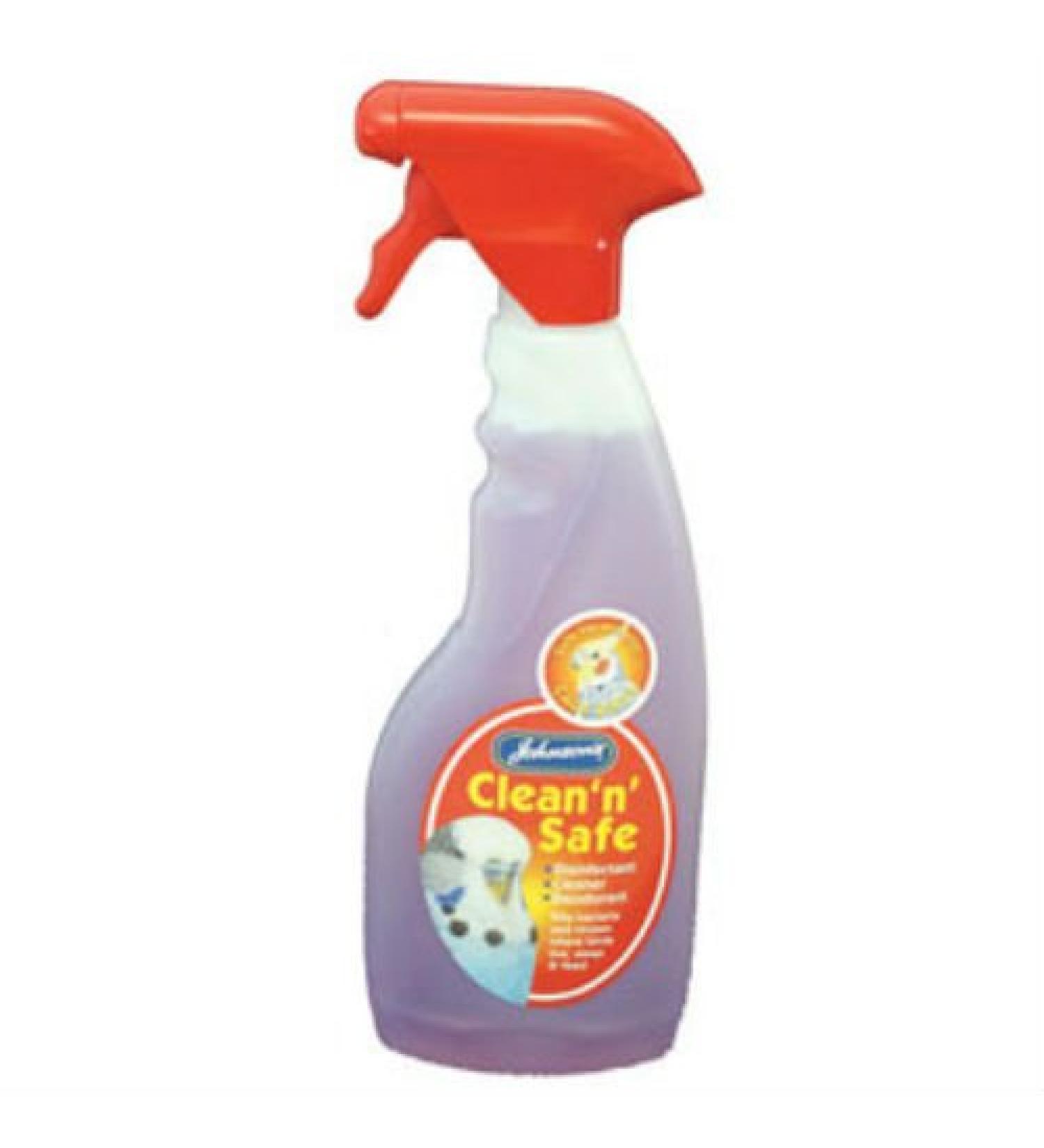 Johnson's Clean and Safe Bird Cage Disinfectant Trigger Spray 500ml