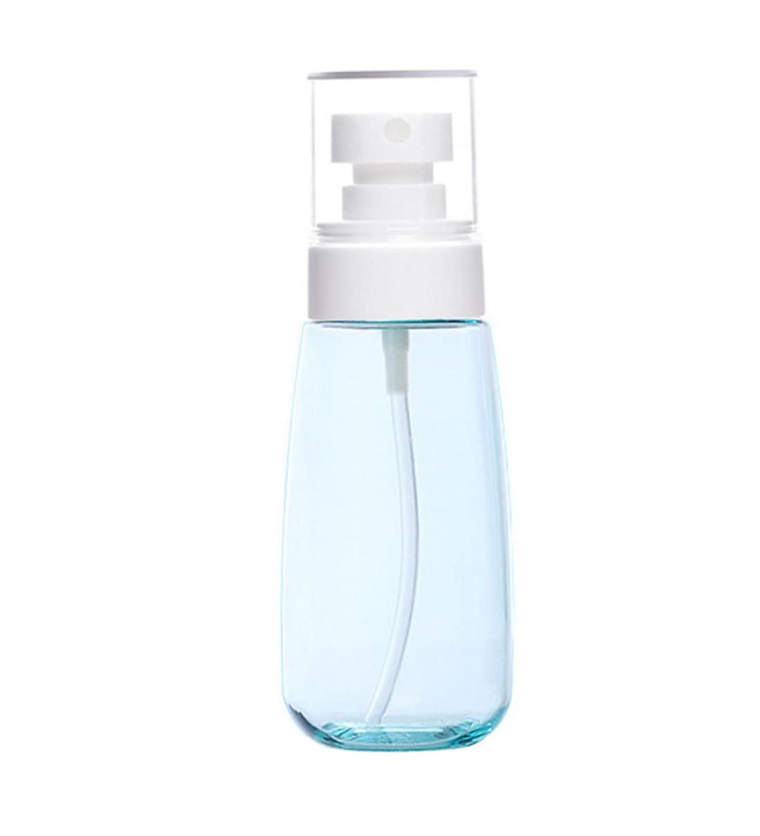 Buy Sevennine 100ml Small Spray Bottle - Refillable Fine Mist Perfume Sprayer - Blue Plastic Bottle for Travel & Home Use - Buy Online on GoSupps.com