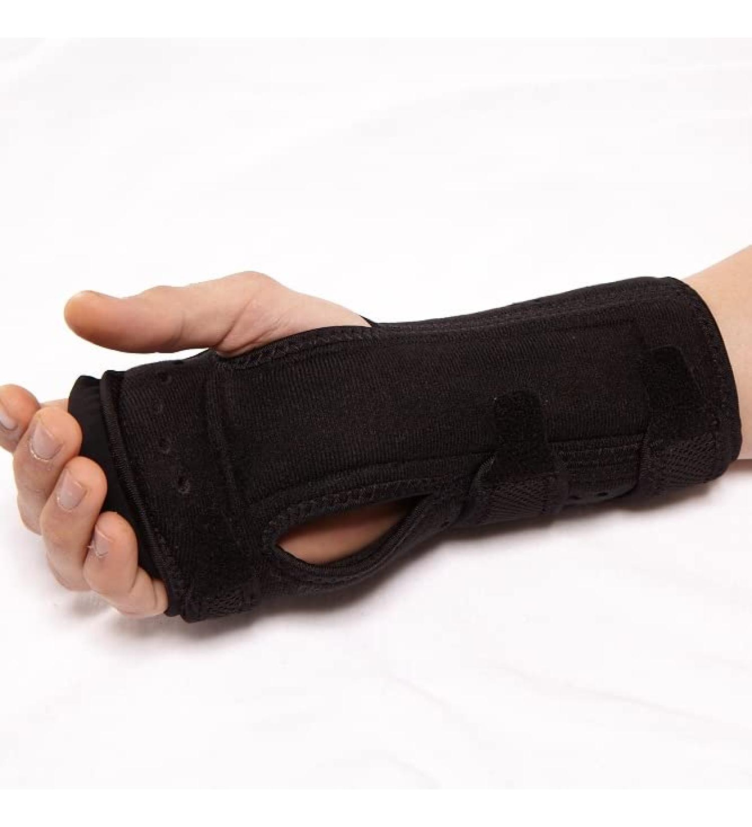 Therapist's Choice Night Wrist Sleep Support Brace - Carpal Tunnel Relief for Right or Left Hand - Adjustable Fit - Buy Online on GoSupps.com