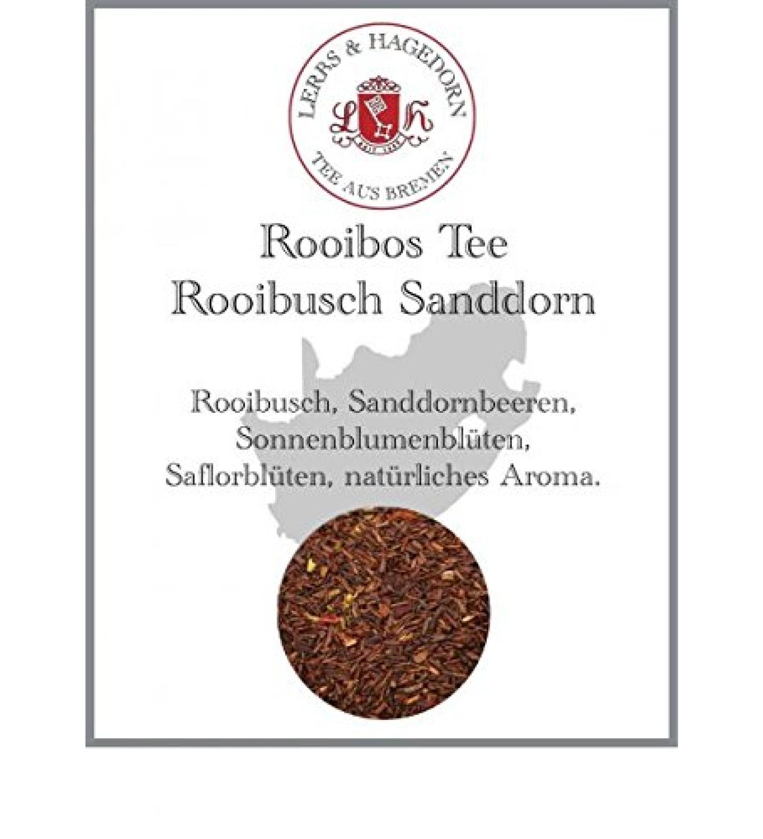  Lerbs & Hagedorn Rooibos Tea Rooibusch Sanddorn 1 kg - Buy Online on GoSupps.com