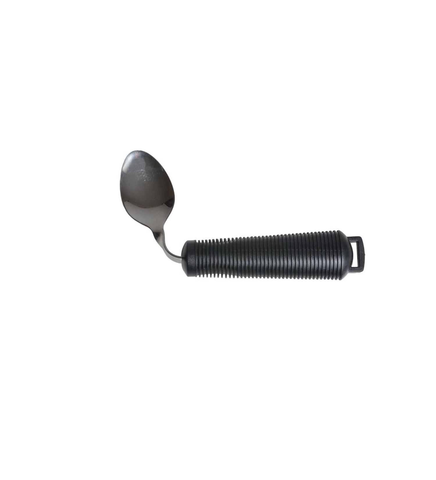 FLEX teaspoon - cutlery for seniors black