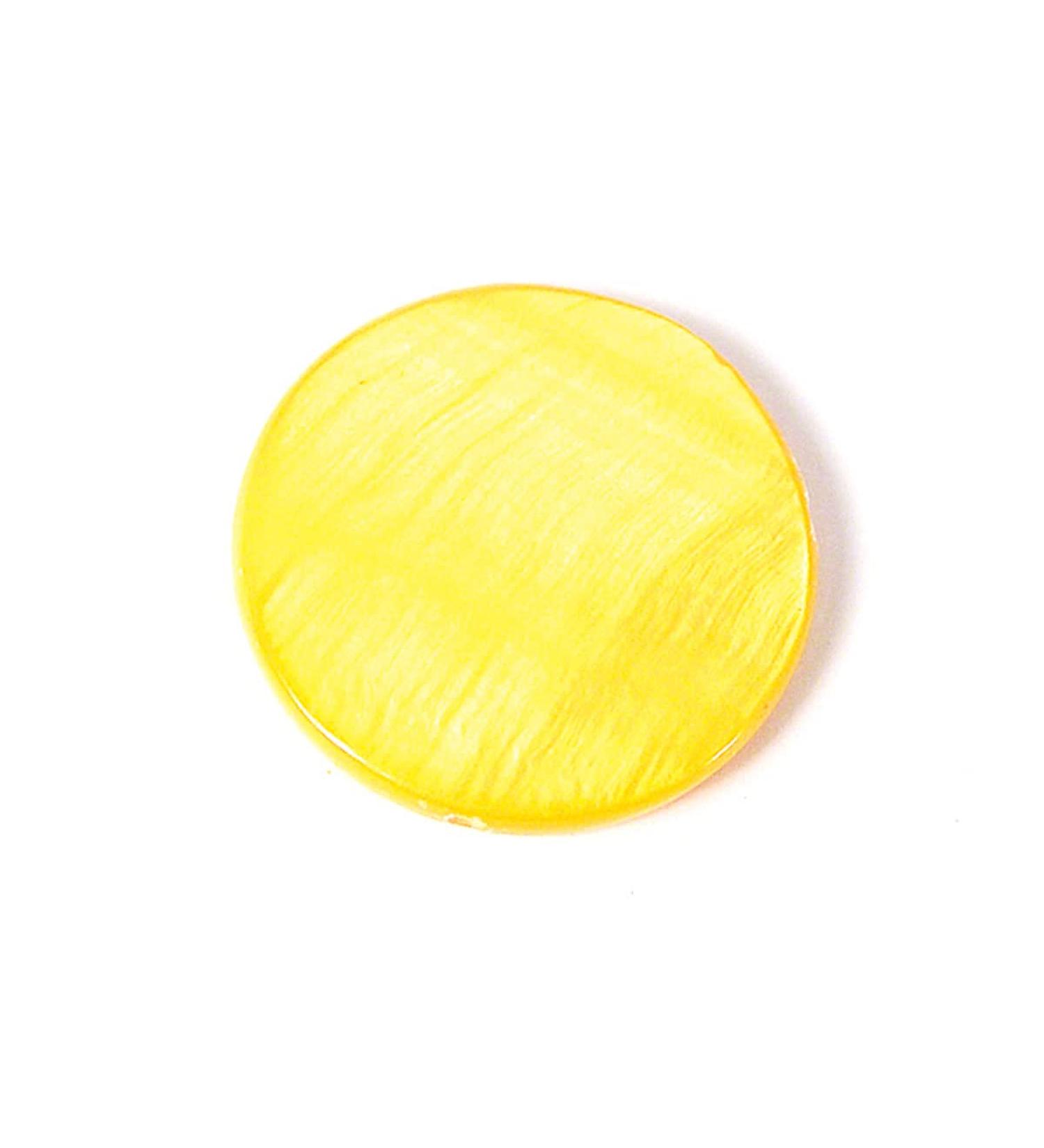 INNSPIRO Round shiny peach-colored mother-of-pearl 8 mm diameter. 250 g. Approx. 750 units.