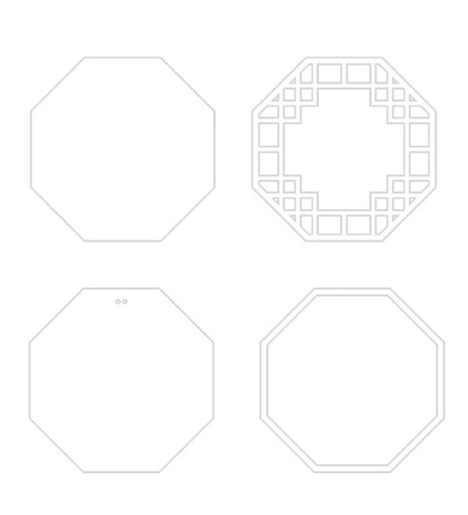 Retro Geometric Shape Quicksand Plate Acrylic Material DIY Quicksand Blank Card Brick Quicksand Mold Empty Plates Acrylic Display Card - Buy Online on GoSupps.com