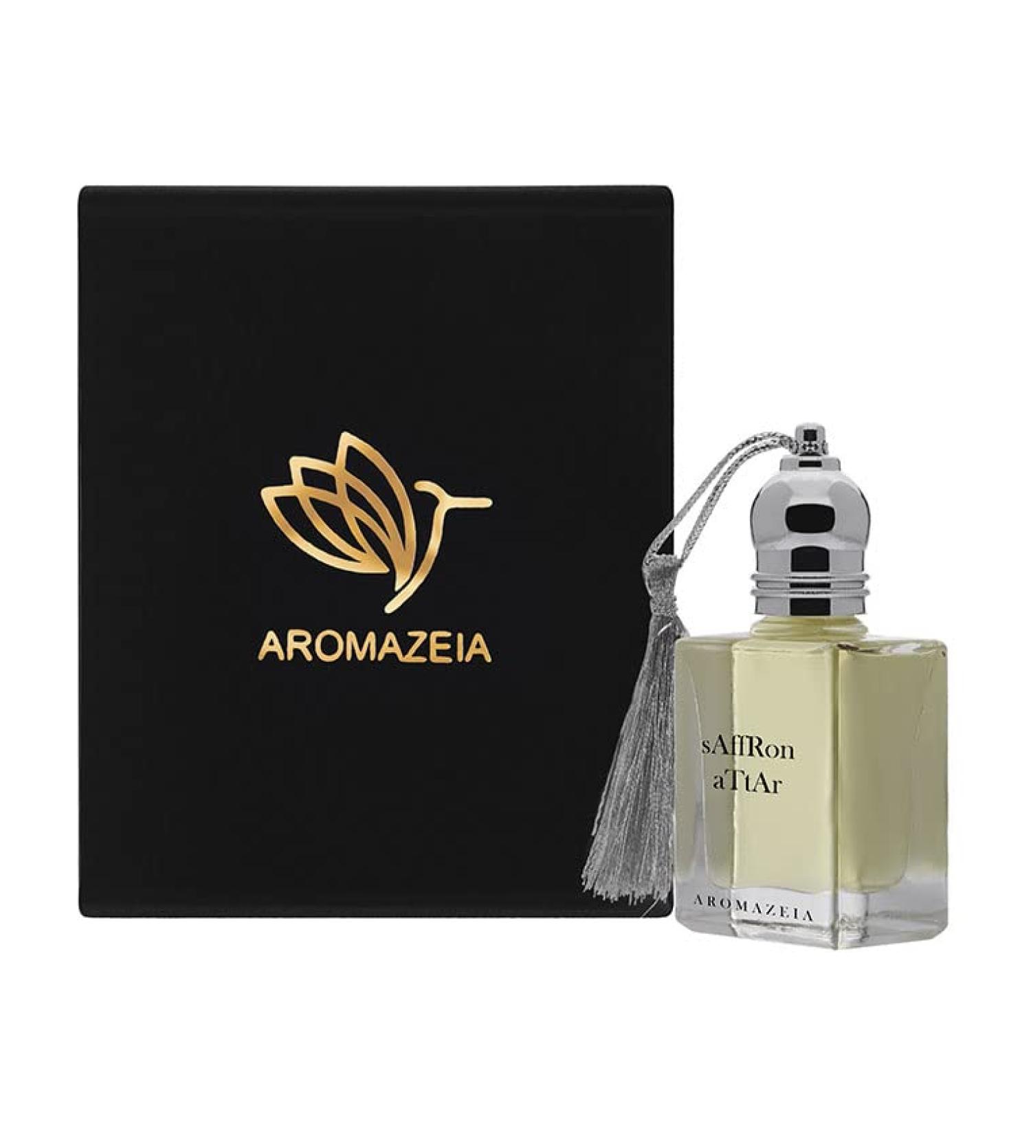 Saffron Attar 100% Natural Fragrance Alcohol Free Pure Hydro Distilled Organic Grade Base Paraben-free Sulphate-free Unisex From India's Perfume Capital-Kannauj - Buy Online on GoSupps.com