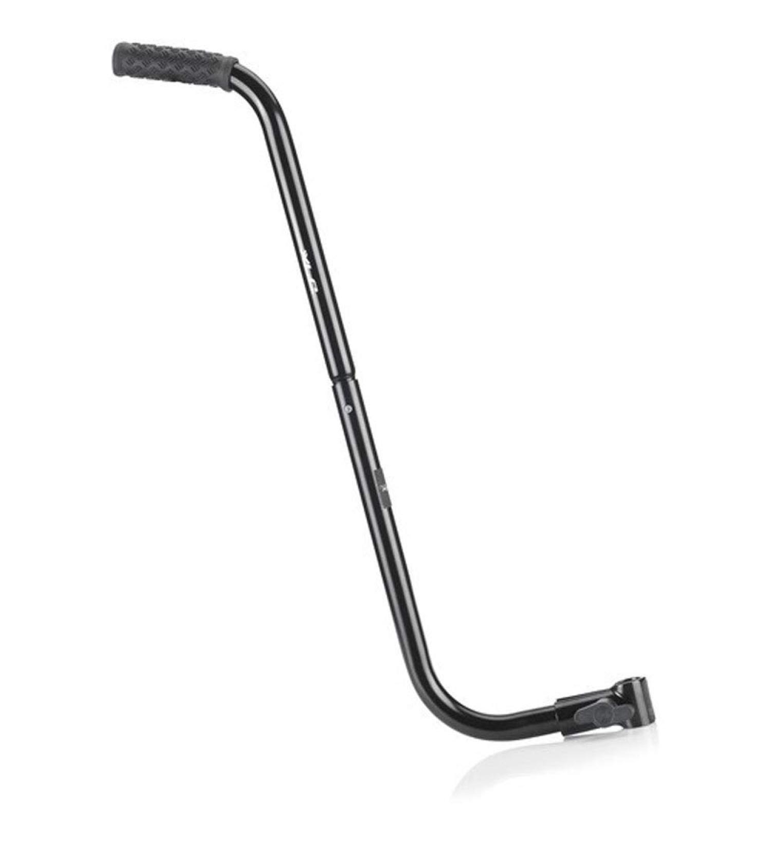 XLC sliding aid unisex adults black one size - practical and light sliding aid for bicycles - easy to install and use - ideal for uphill trips and long distances