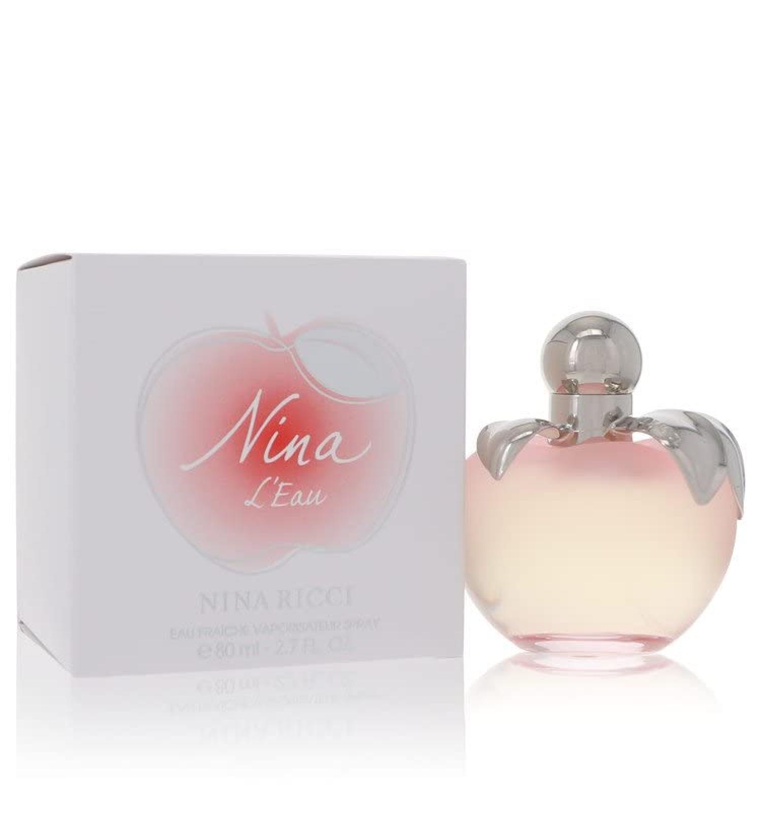 Nina L'Eau by Nina Ricci Eau Fraiche Spray for Women, 2.7 Ounce