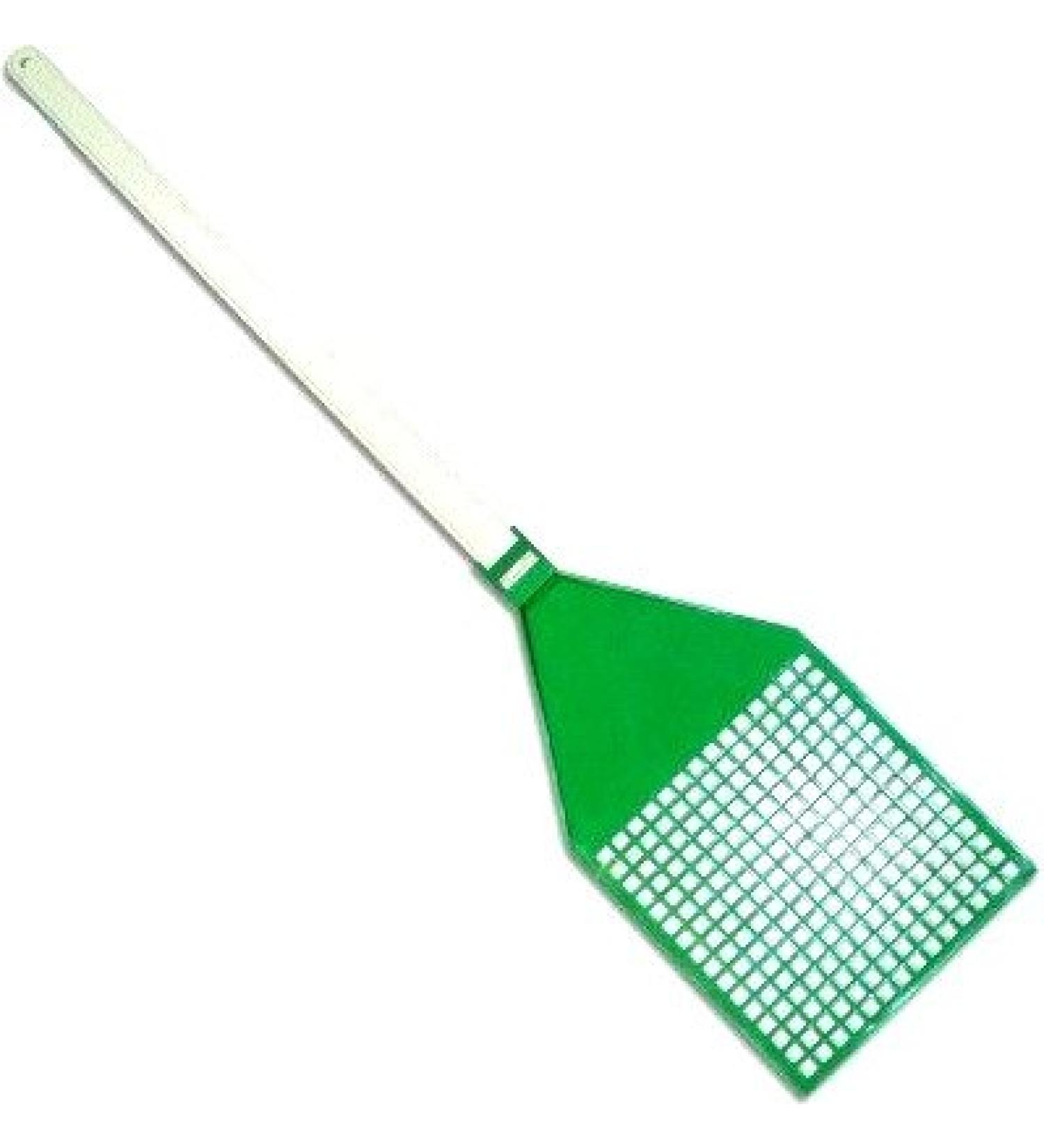 Award Winning Jumbo Texas Fly Swatter Get rid of Pests and Bugs Green Color - Its Huge & Guaranteed to Catch Them All!