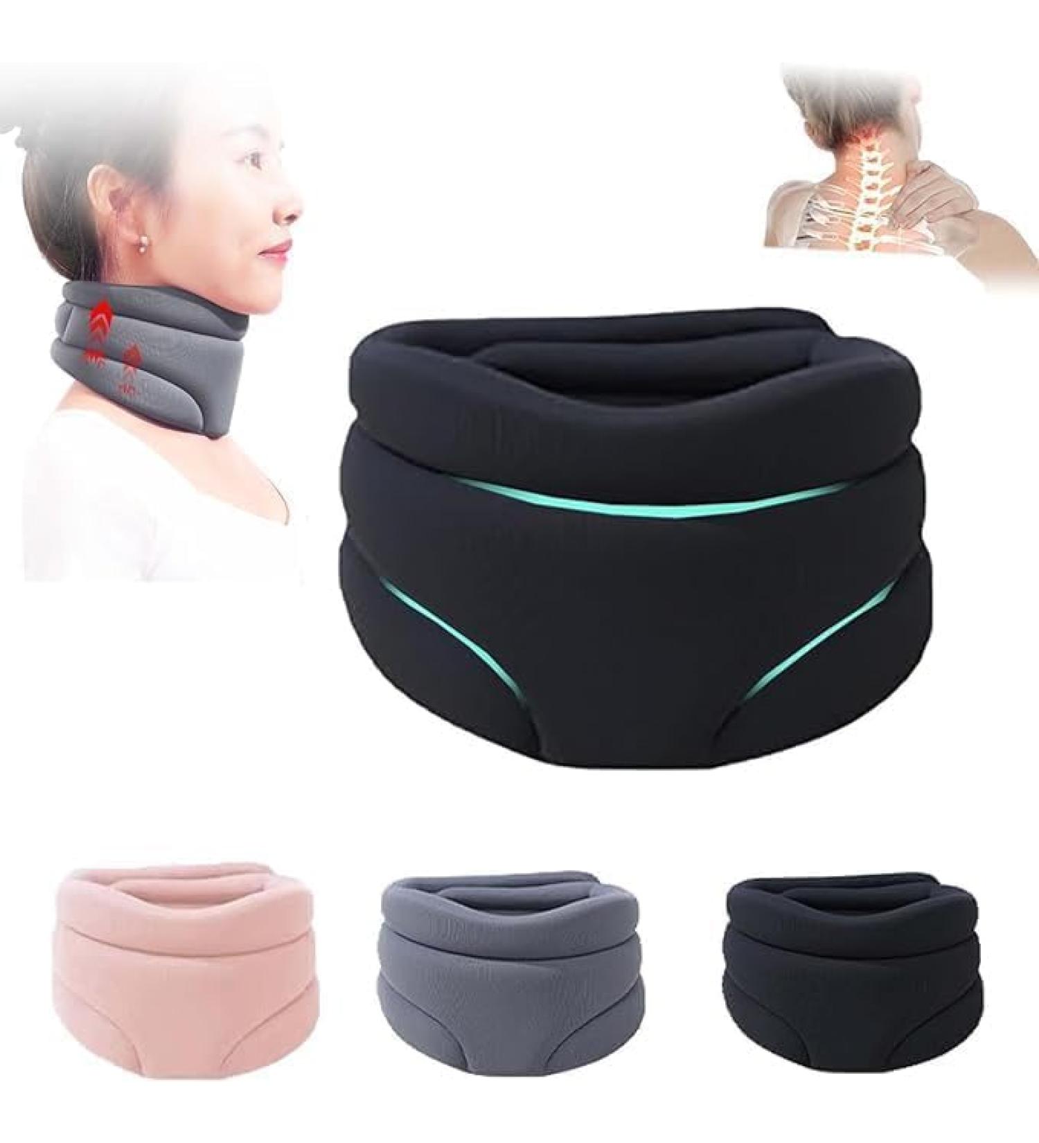 Cervicorrect Neck Brace Anti Snore Neck Brace Relief Neck Pain Neck Brace for Neck Pain and Support0 Neck Support for Sleeping Black - Buy Online on GoSupps.com