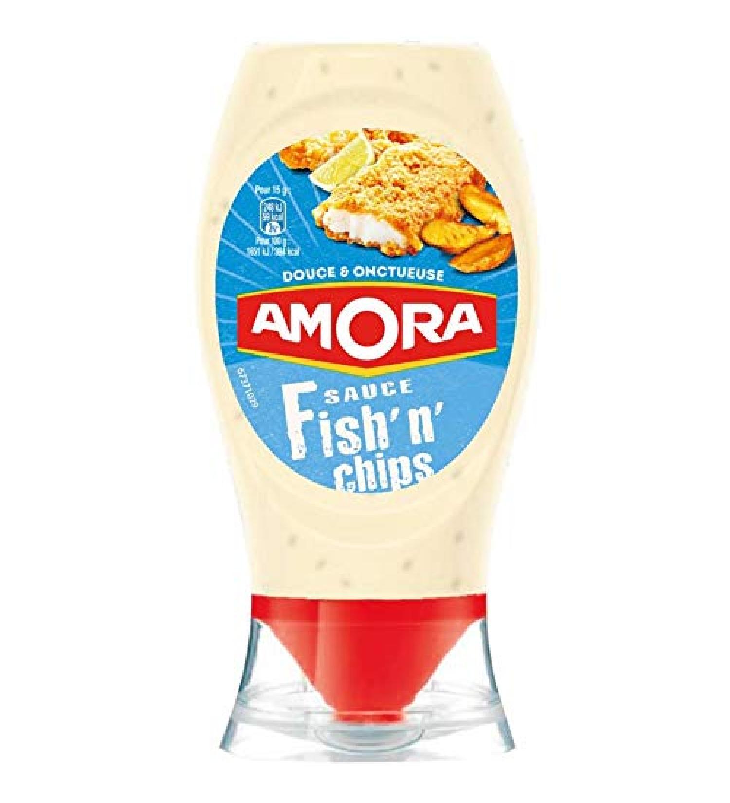 AMORA - Sauce Fish'N Chips 251G - Lot De 4 - Buy Online on GoSupps.com
