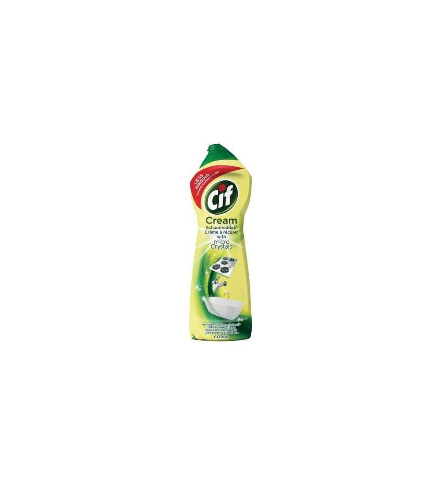 CIF - Scrubbing cream - Micro Crystals - Citrus - 750ml