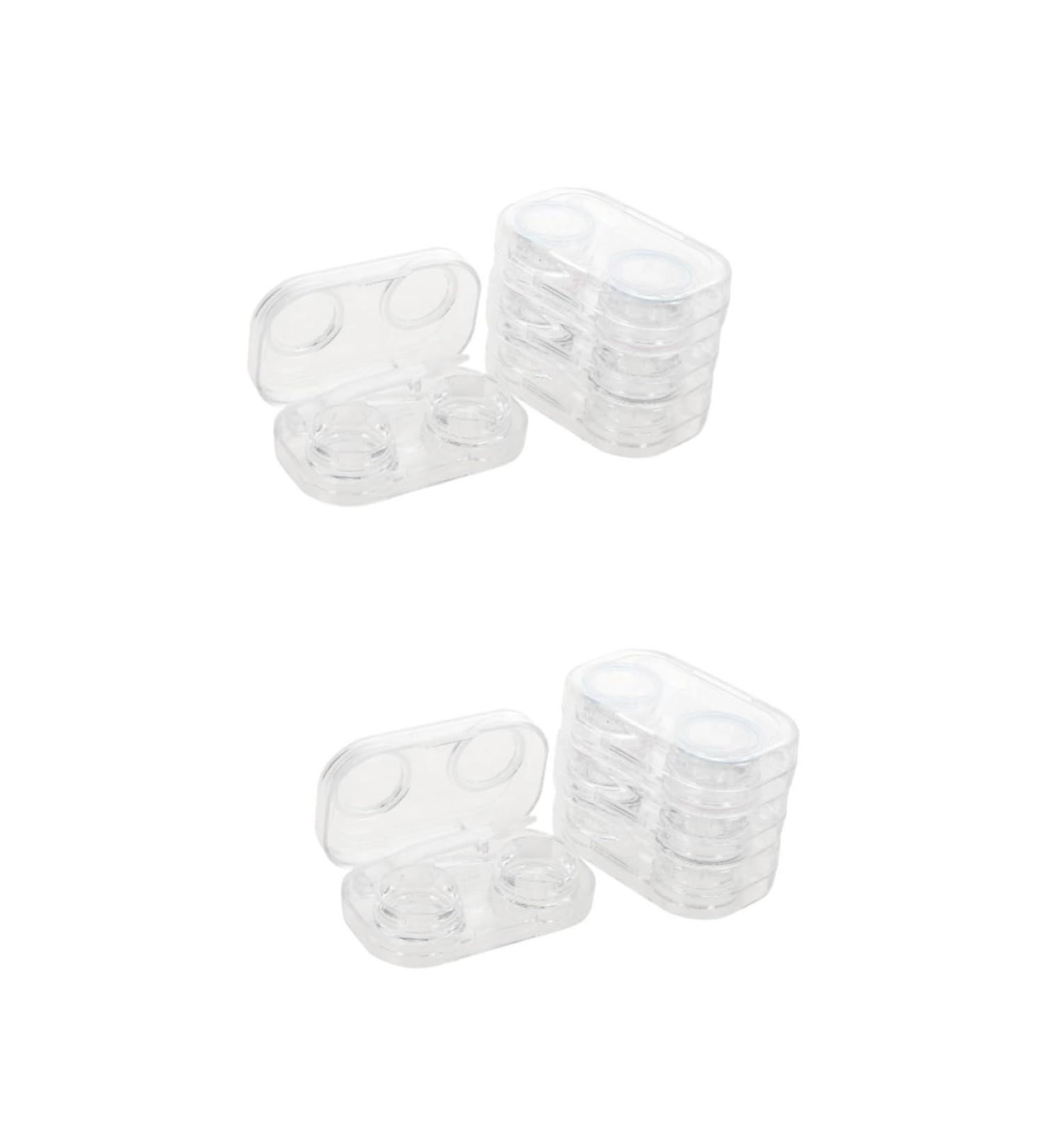 Solustre 8-Piece Contact Lens Case Set - Ideal Contact Lens Containers & Glasses Box for Safe Storage - International Shipping Available - Buy Online on GoSupps.com