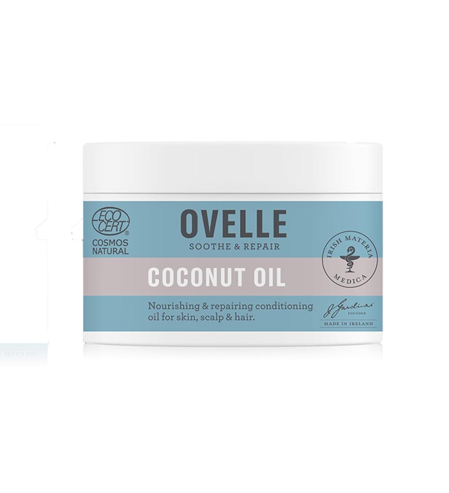 Ovelle Ecocert Cosmos Natural Coconut Oil 100g - Buy Online on GoSupps.com