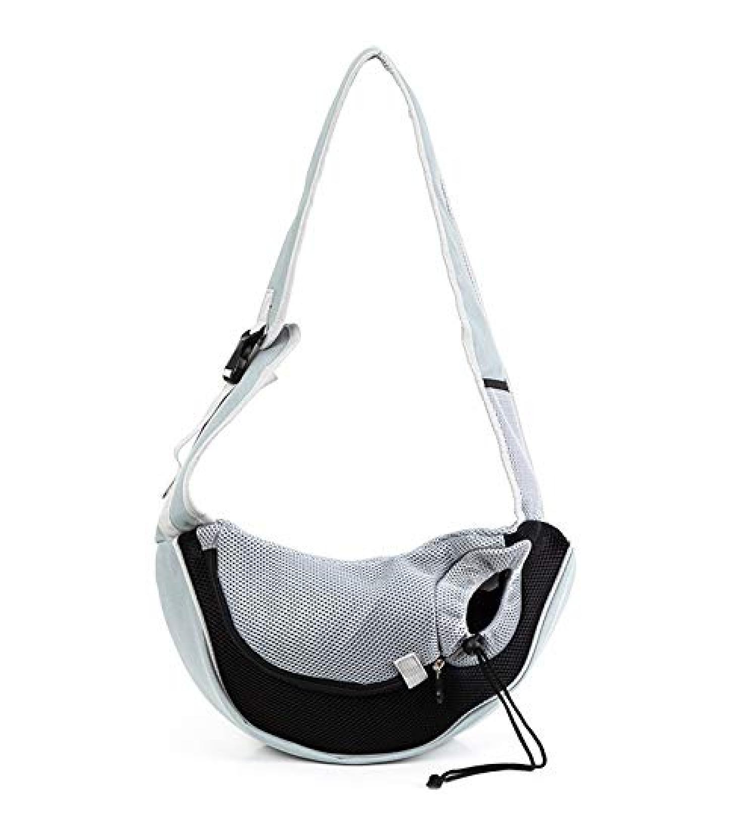 Trag Bag Dog Sling Carrier - 5 Color Options for Dogs & Cats with Convenient Pockets | International Shipping Available - Buy Online on GoSupps.com