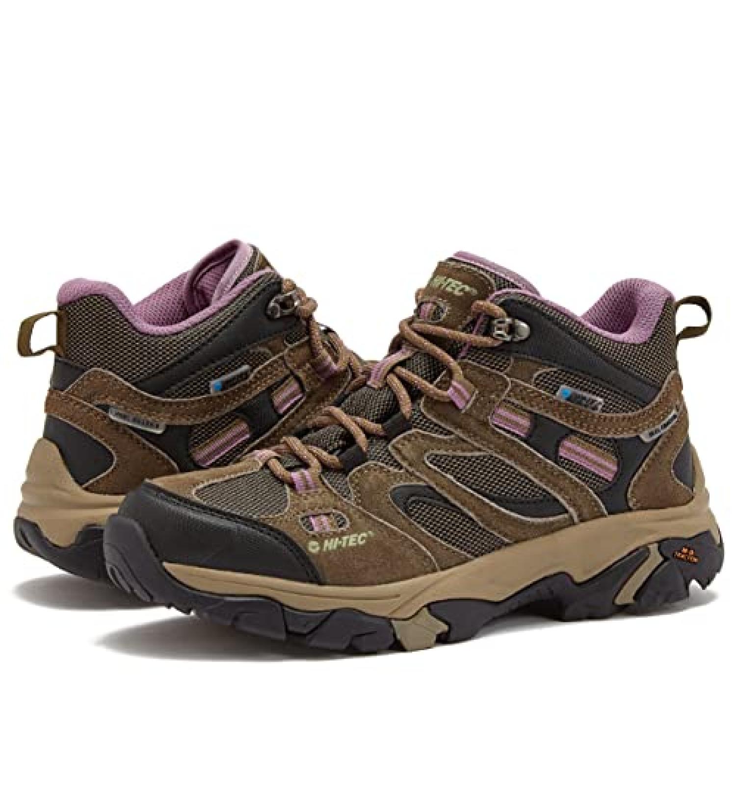 HI-TEC Apex Lite Mid WP Women's Waterproof Hiking Boots - Size 6.5 Tan - Buy Online on GoSupps.com