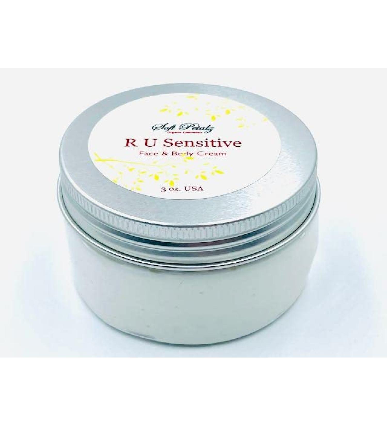 R U Sensitive Face & Body Cream - Fragrance-Free Mica-Free Paraben-Free | International Shipping Available - Buy Online on GoSupps.com
