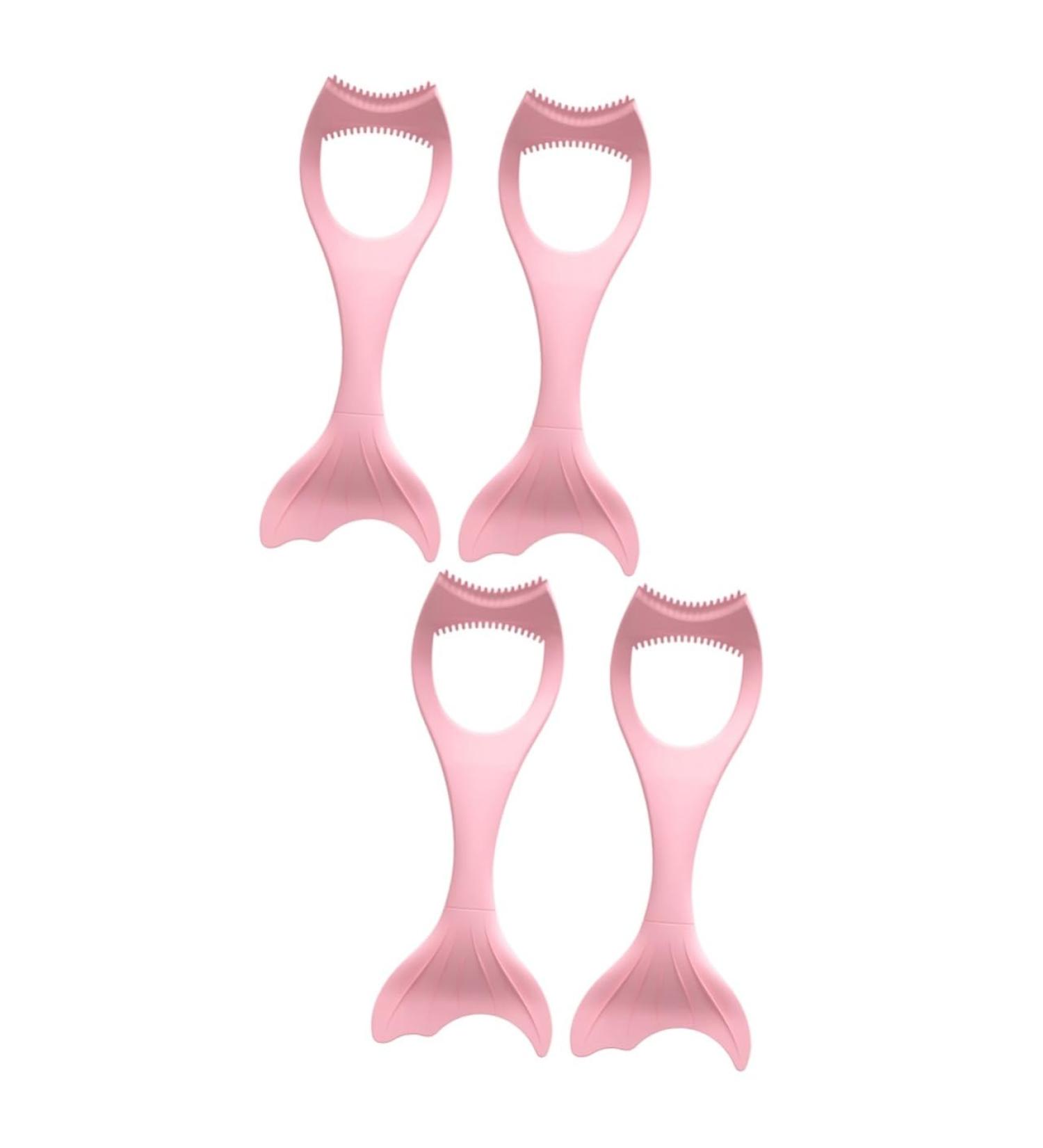 MAGICLULU 4 Pcs Mascara Brush Silicone Molds Lipstick Wearing Aid Easy Makeup Tool Face Girl Blindfold - Buy Online on GoSupps.com