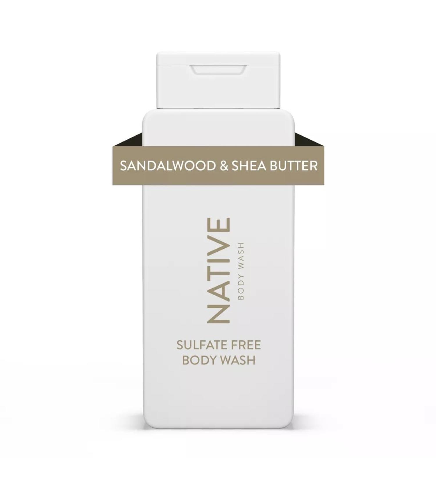 Native Sandalwood & Shea Butter Body Wash