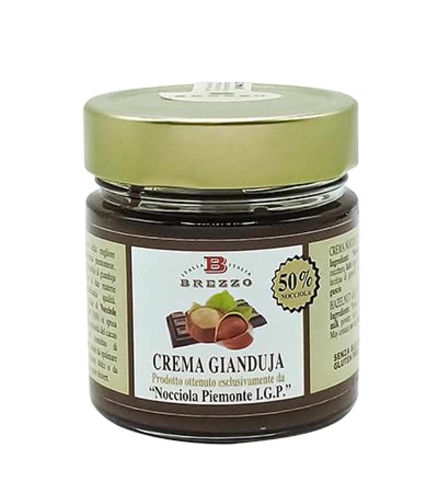 Gianduja Cream With Hazelnuts Piedmont IGP 210g - Brezzo